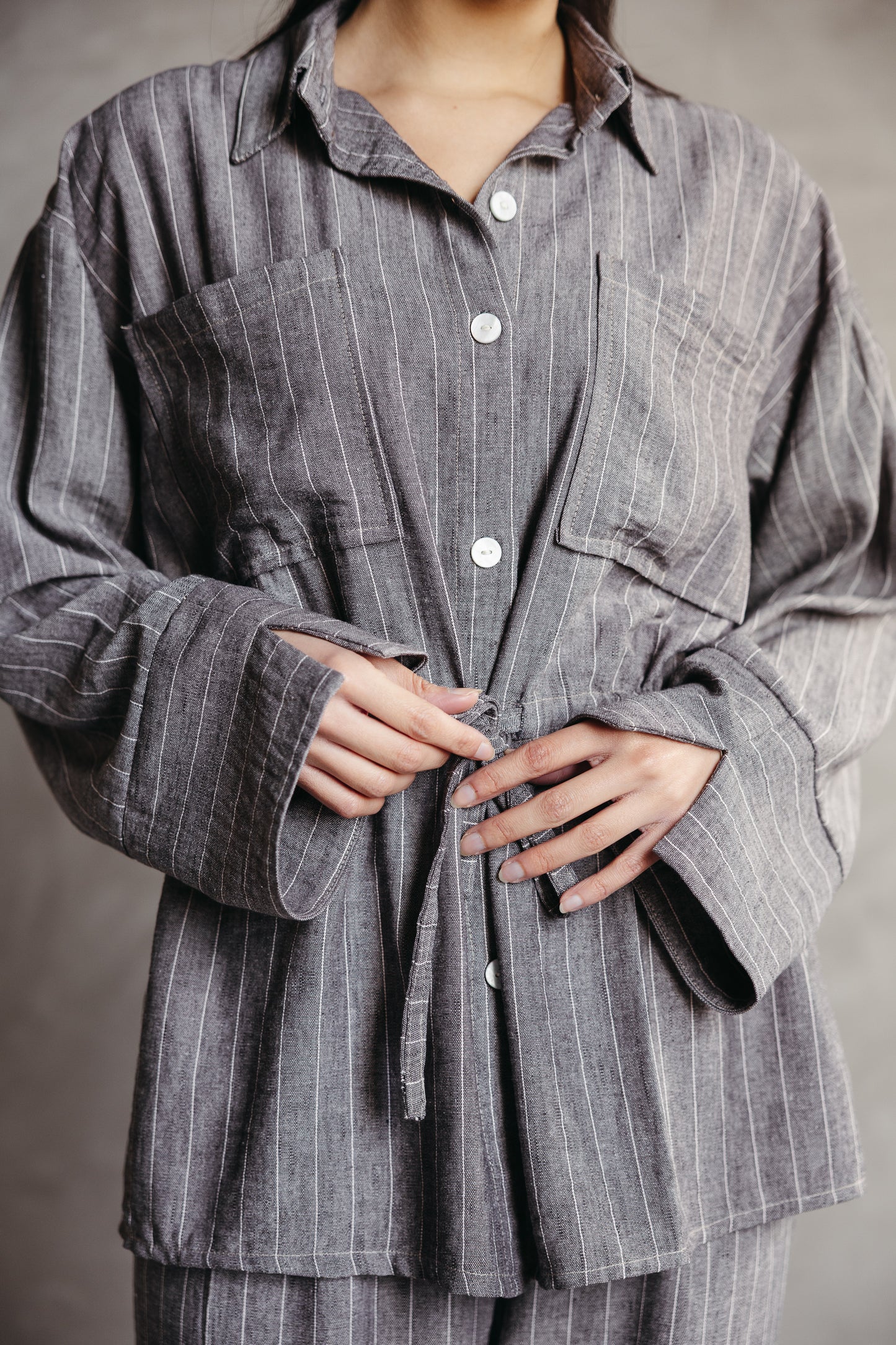 The Rayé Set Mink Grey