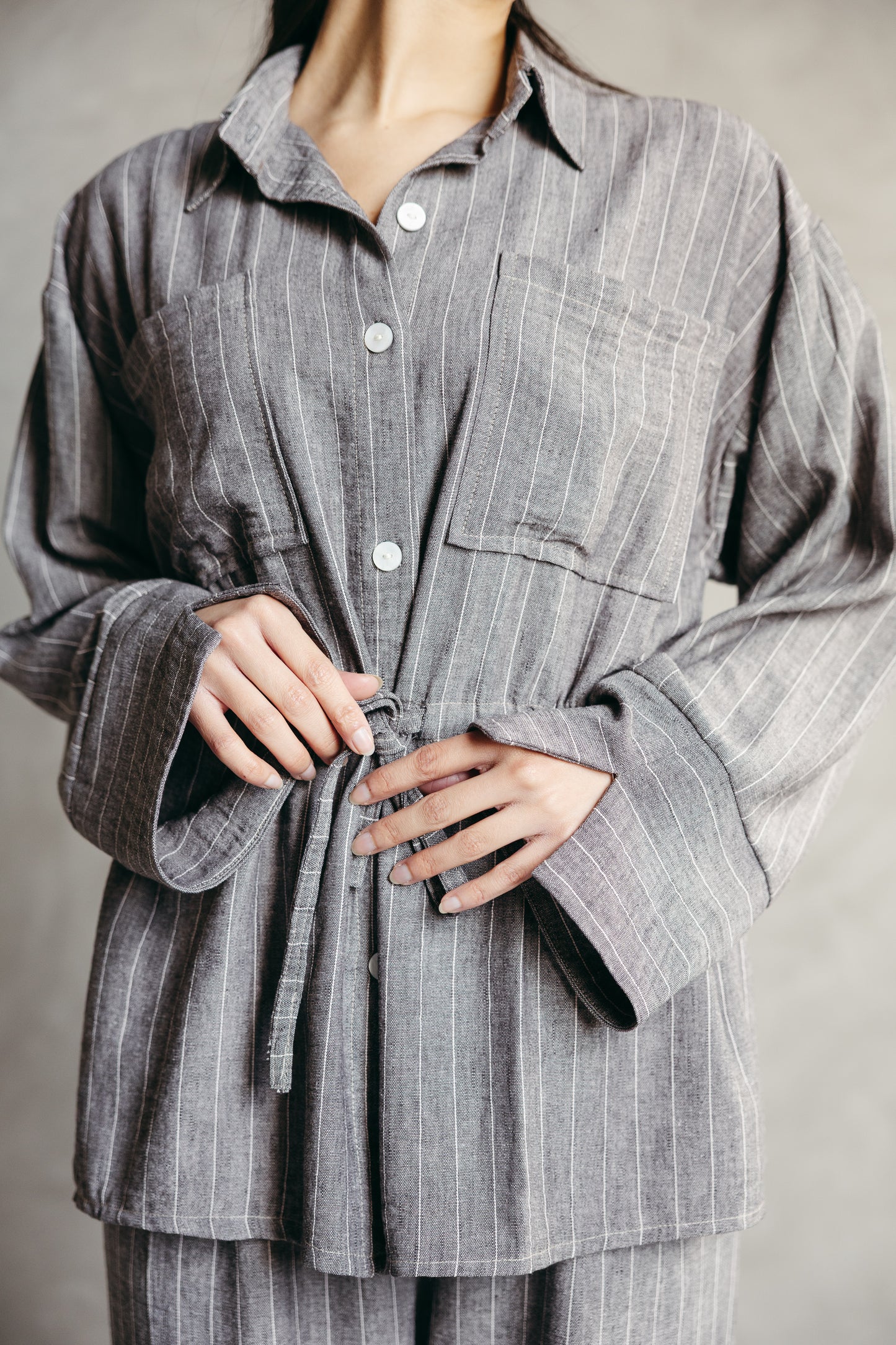 The Rayé Set Mink Grey
