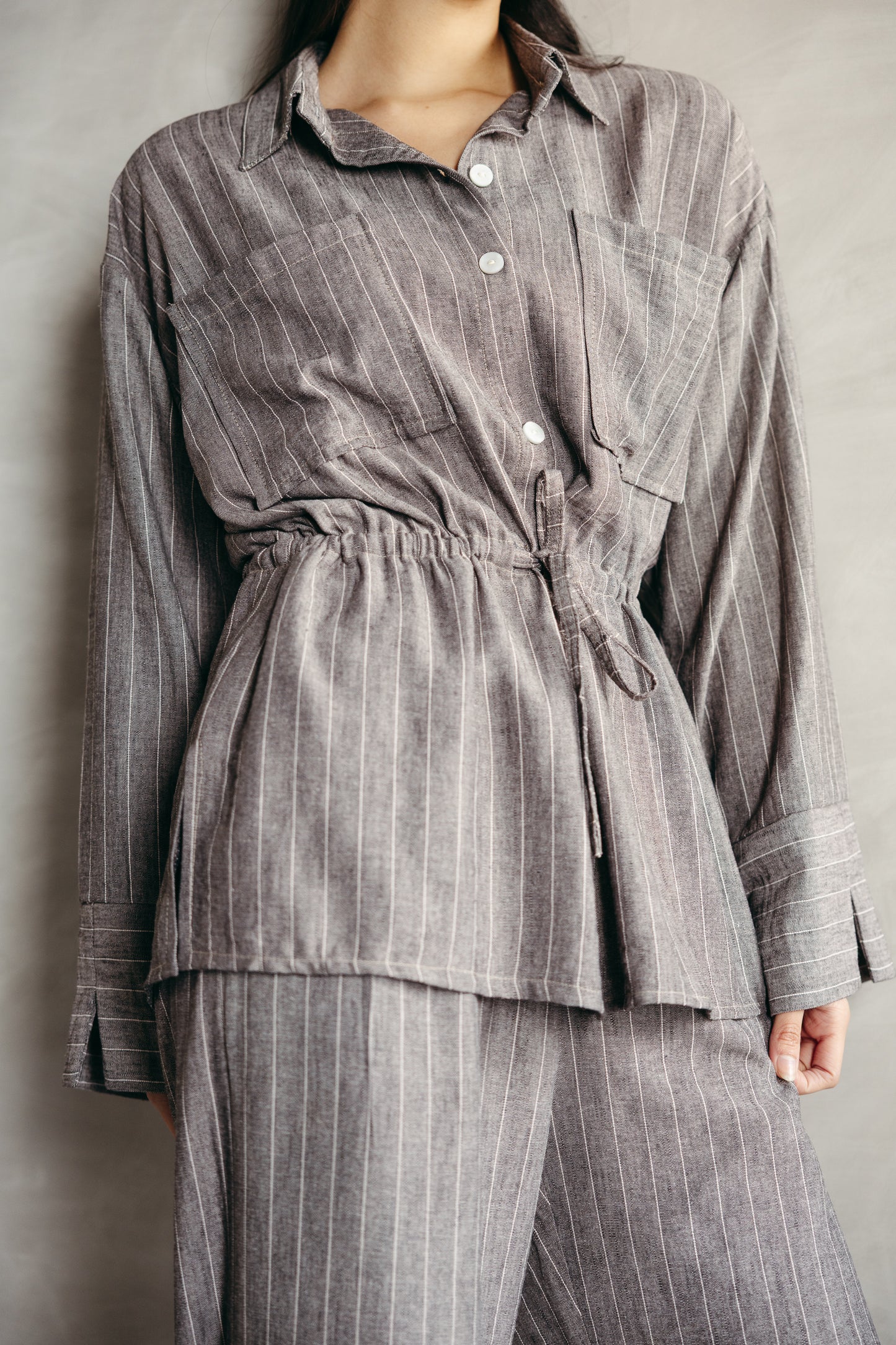 The Rayé Set Mink Grey