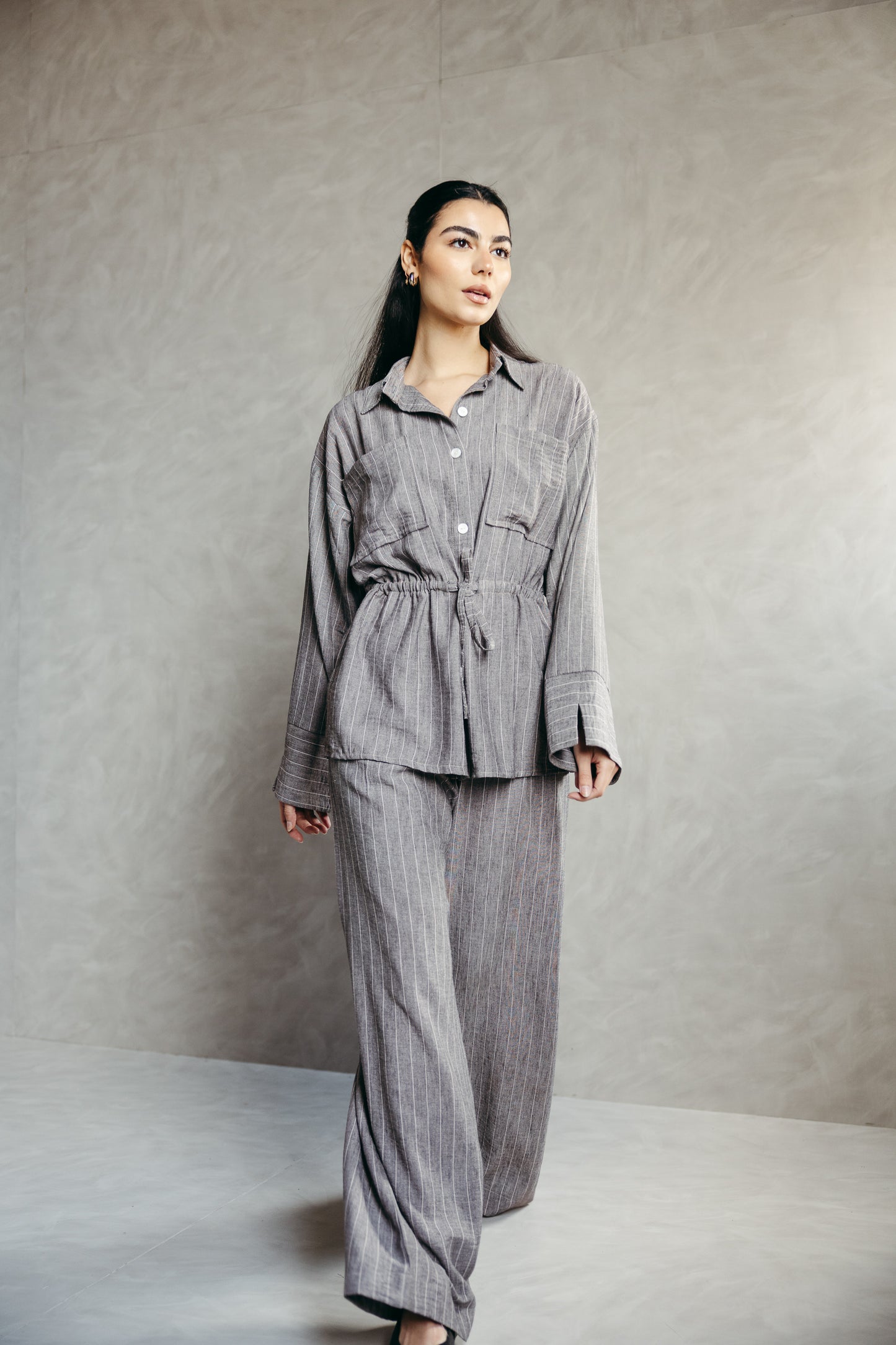 The Rayé Set Mink Grey