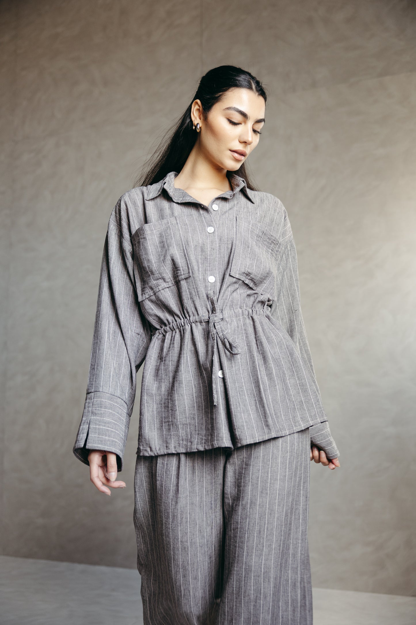 The Rayé Set Mink Grey