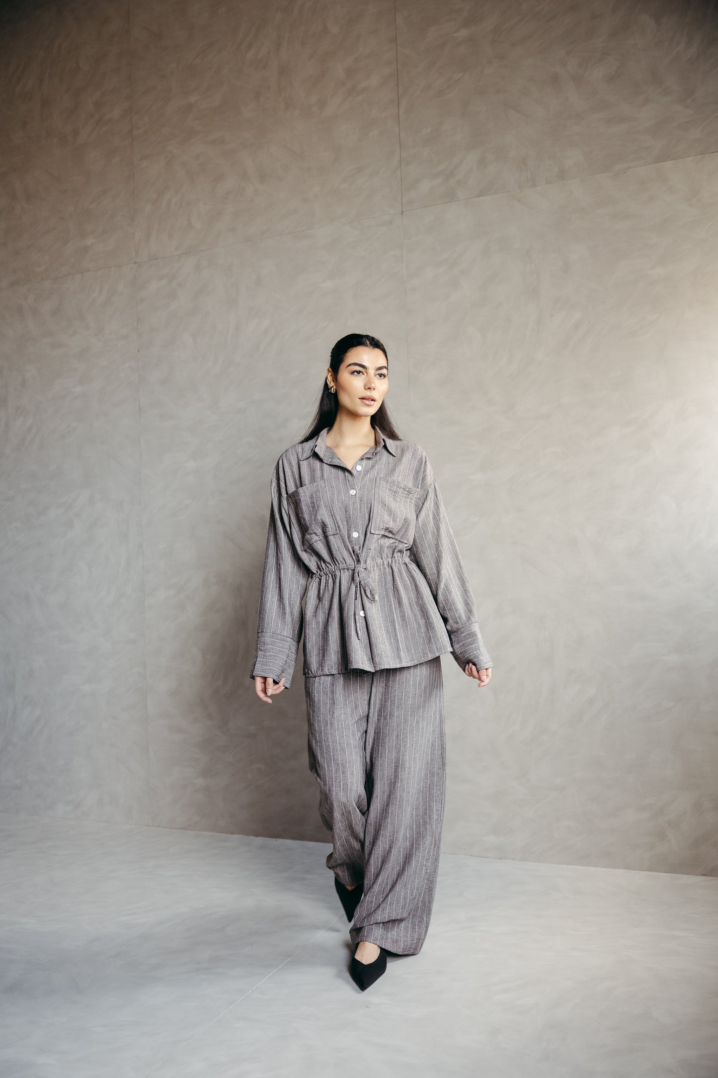 The Rayé Set Mink Grey