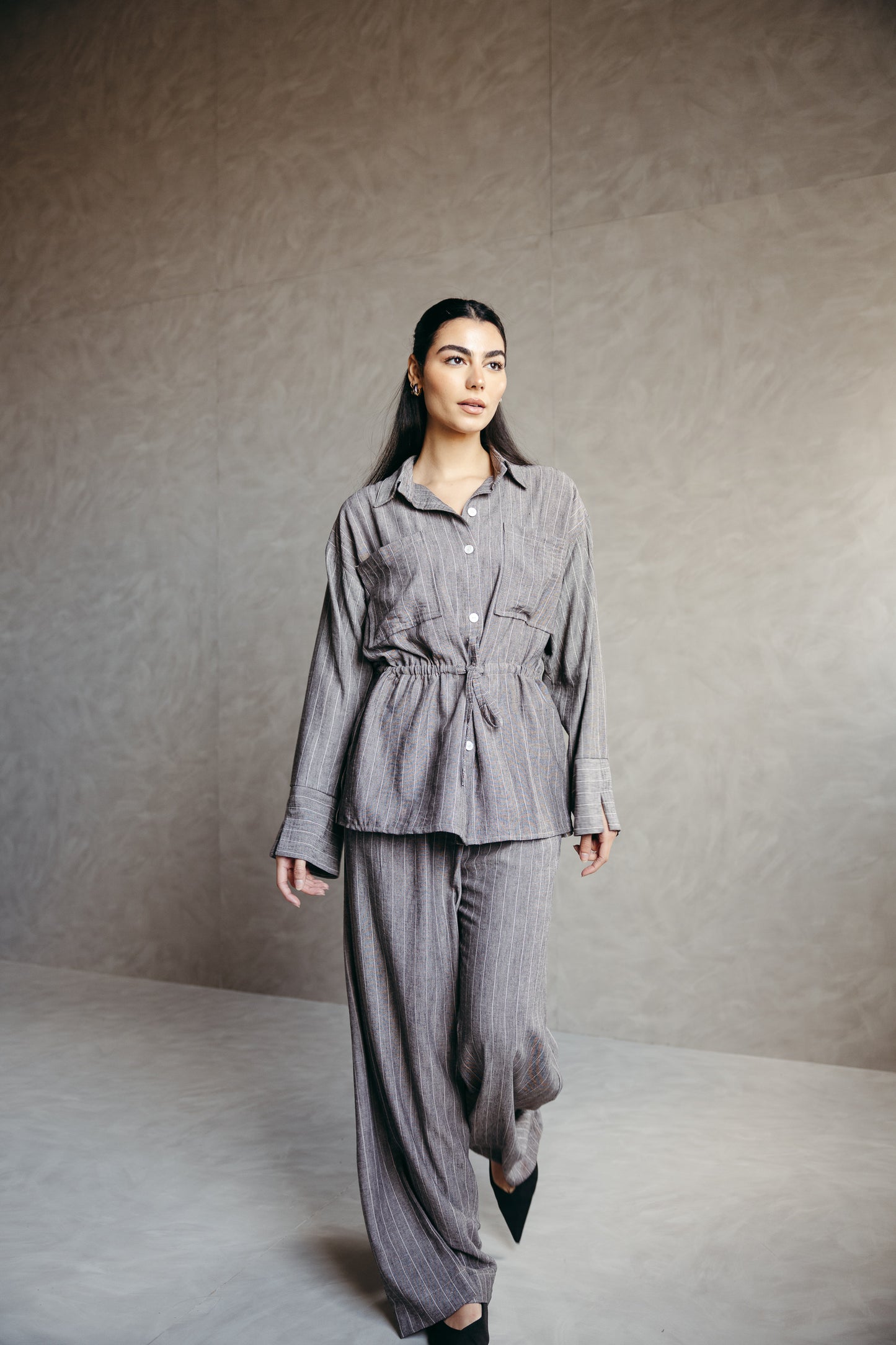 The Rayé Set Mink Grey