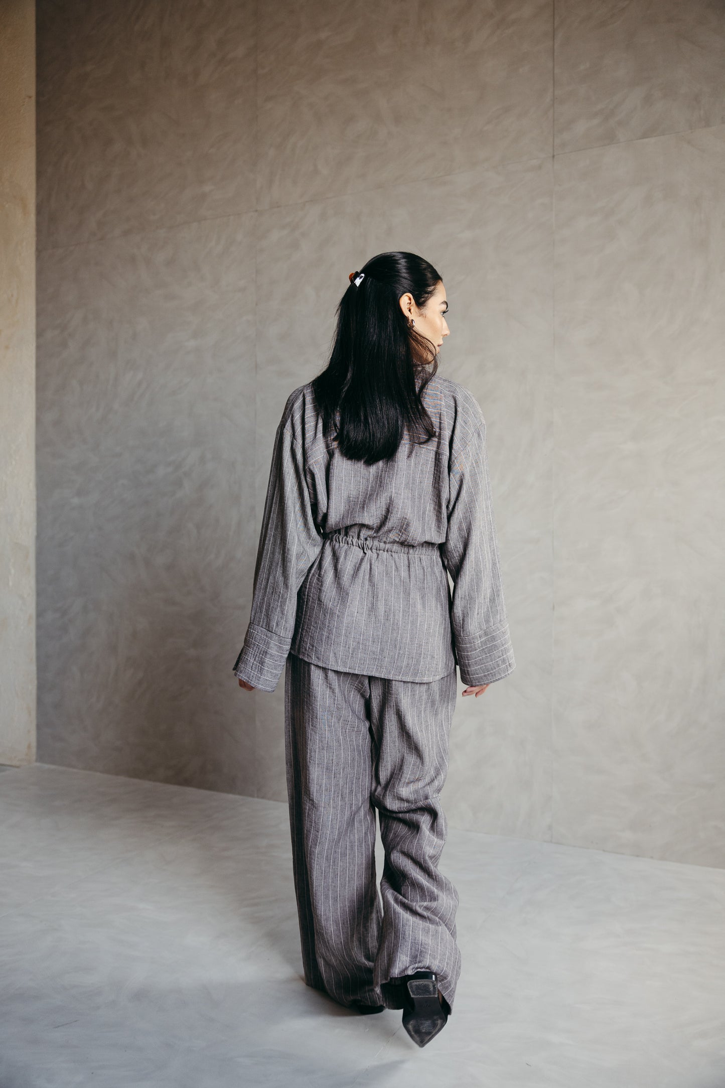 The Rayé Set Mink Grey