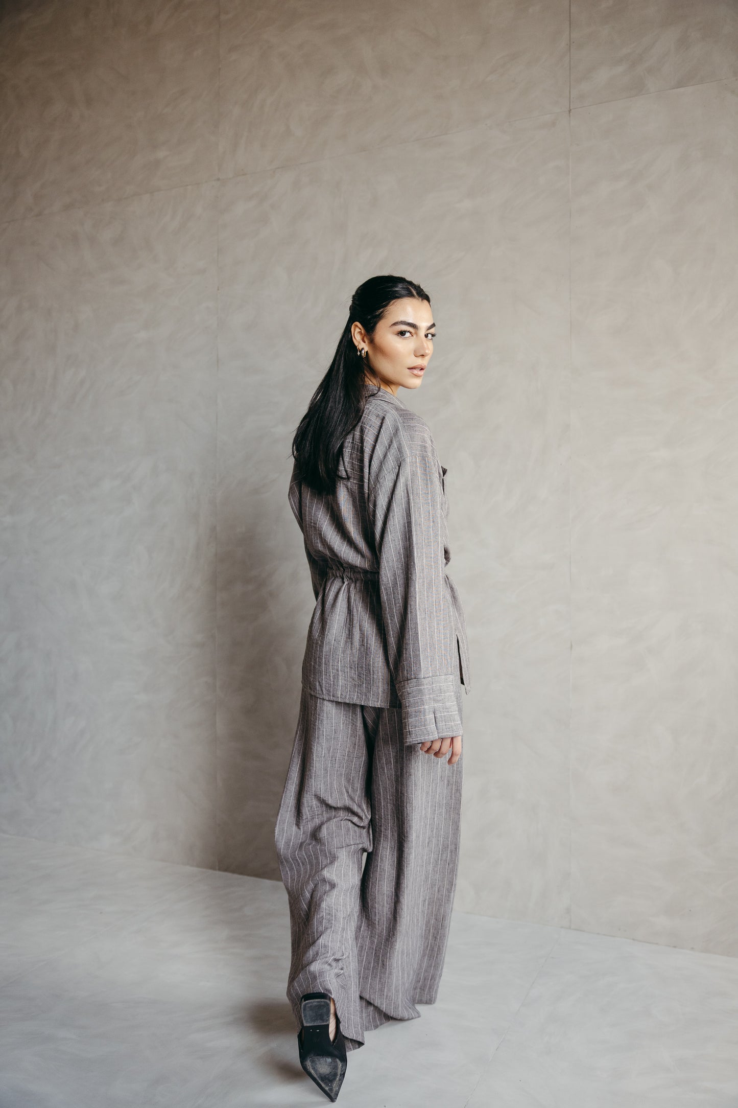The Rayé Set Mink Grey