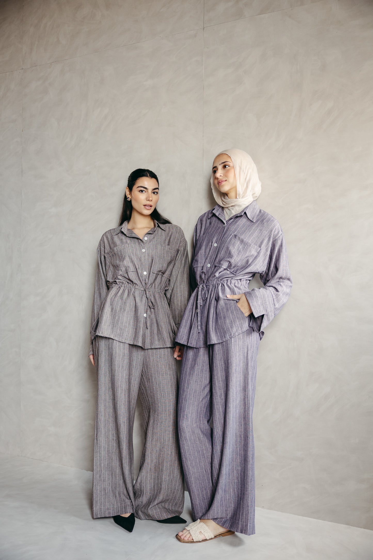 The Rayé Set Mink Grey