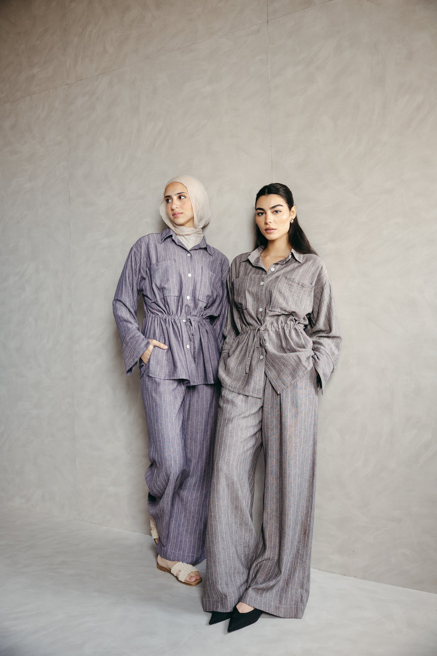 The Rayé Set Mink Grey