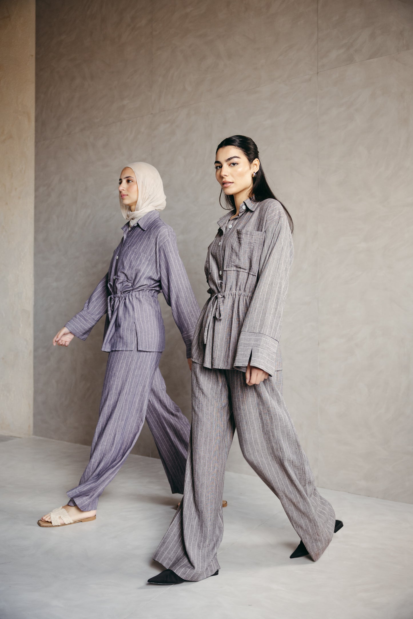 The Rayé Set Mink Grey