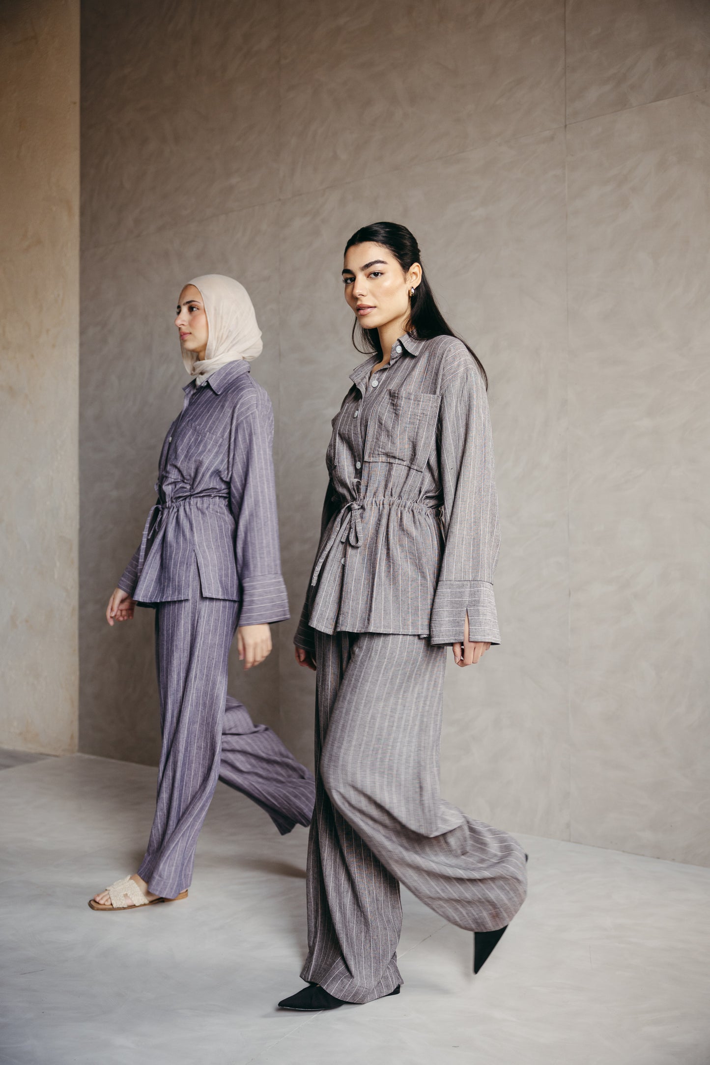 The Rayé Set Mink Grey
