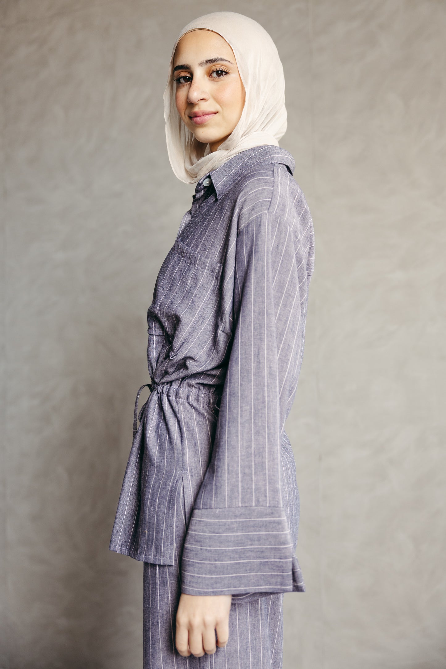 The Rayé Set Steel Blue