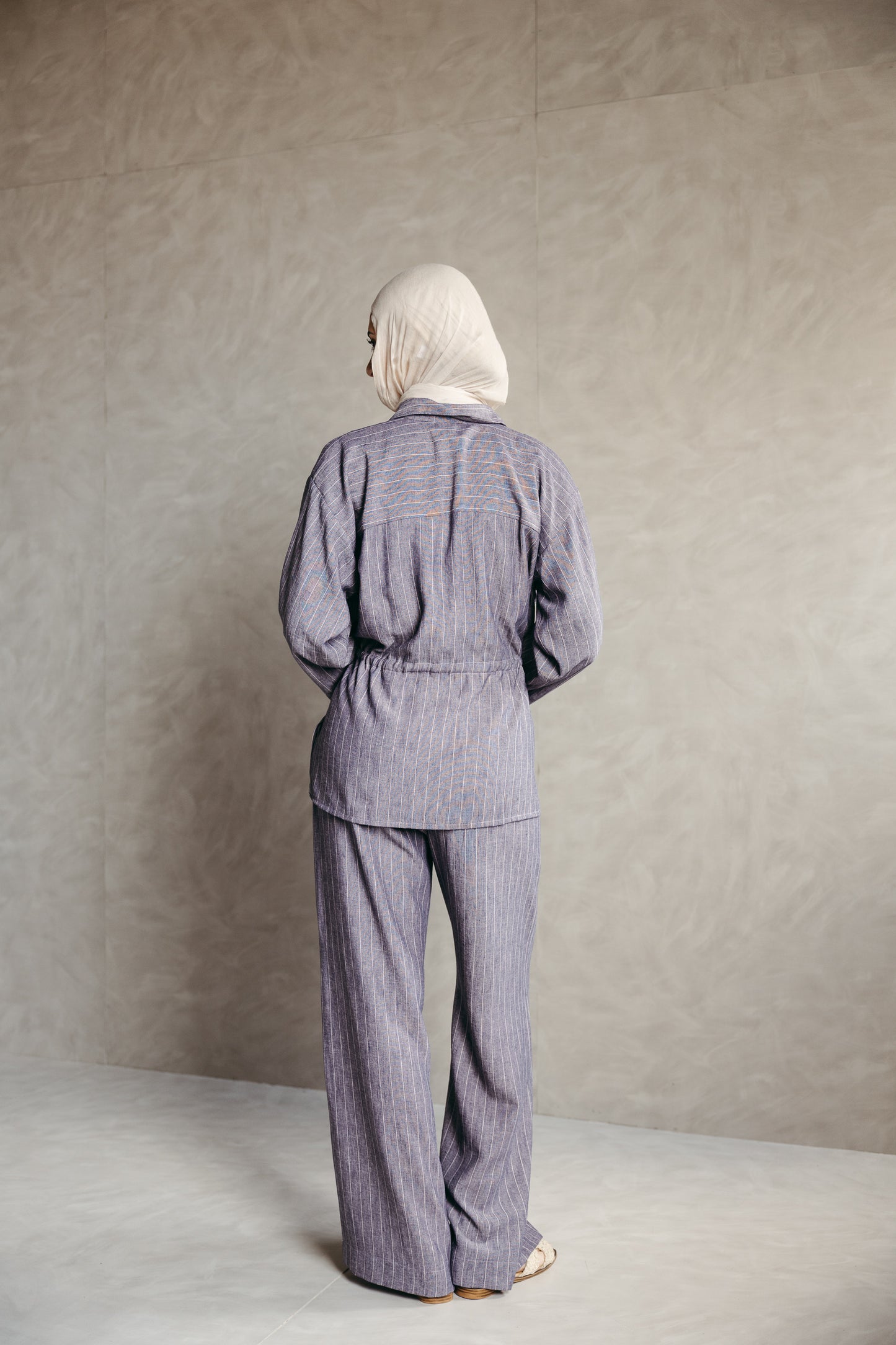 The Rayé Set Steel Blue