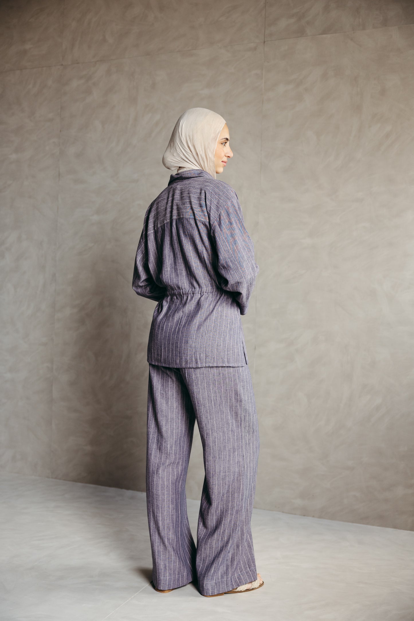 The Rayé Set Steel Blue