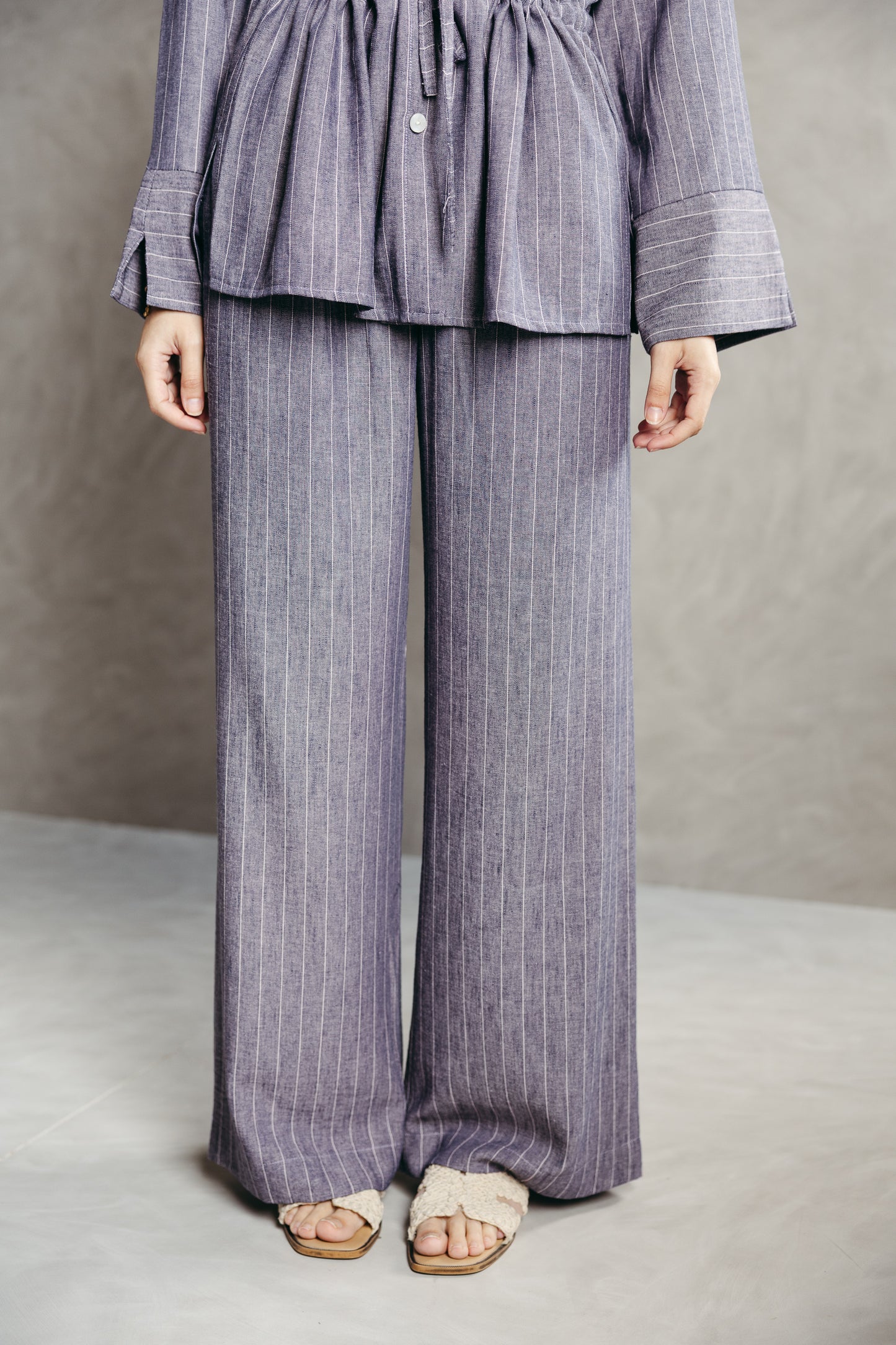 The Rayé Set Steel Blue