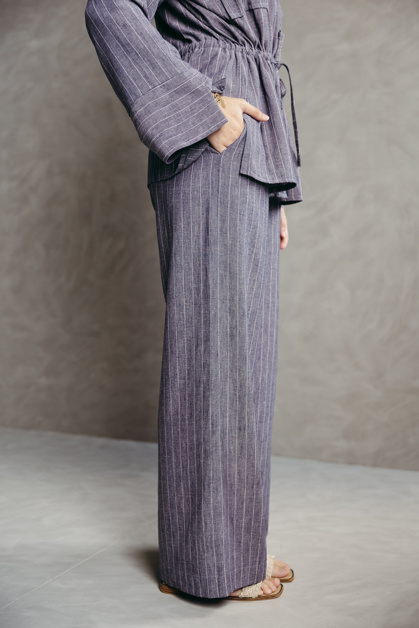 The Rayé Set Steel Blue