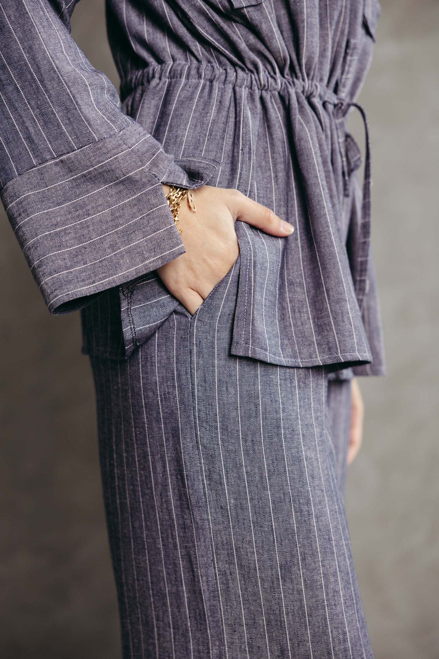 The Rayé Set Steel Blue