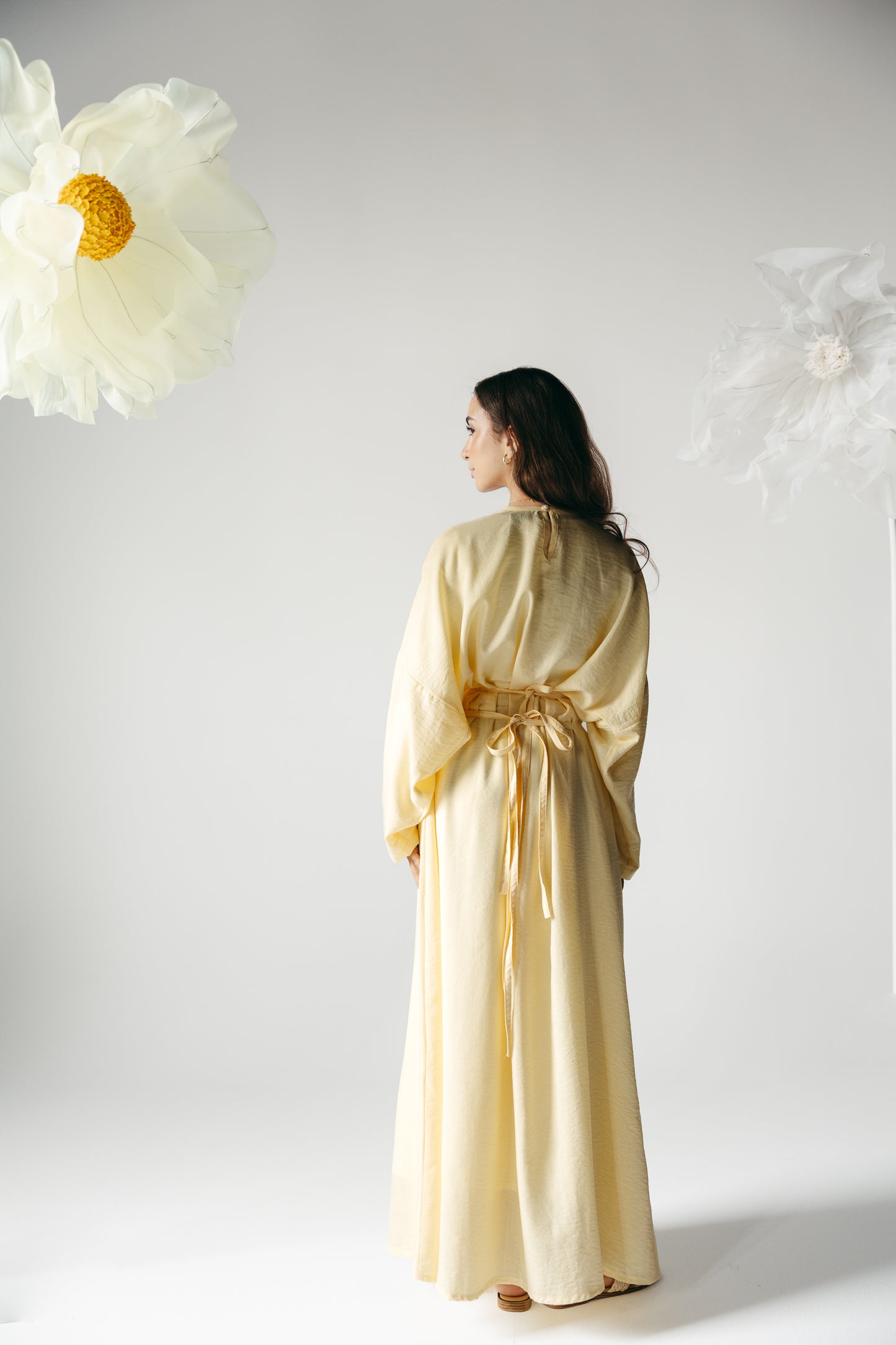 The Blossom Dress in Lemon Cream