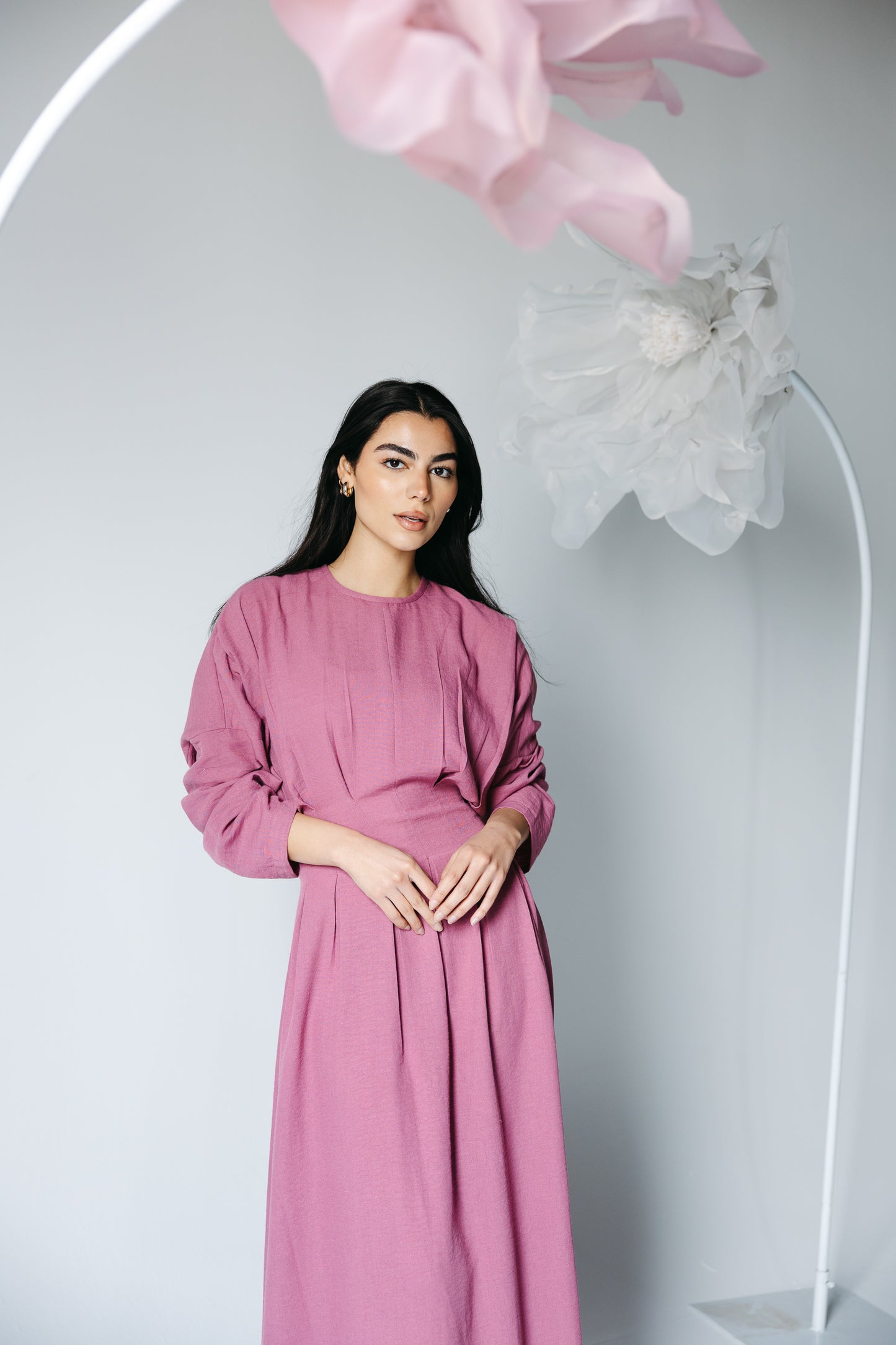 The Blossom Dress in Petal Blush