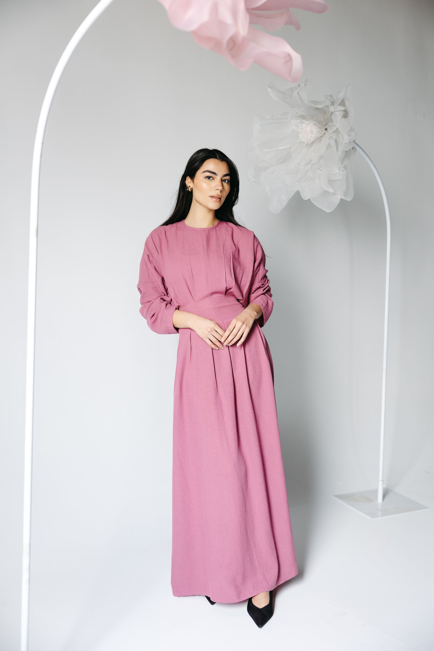 The Blossom Dress in Petal Blush