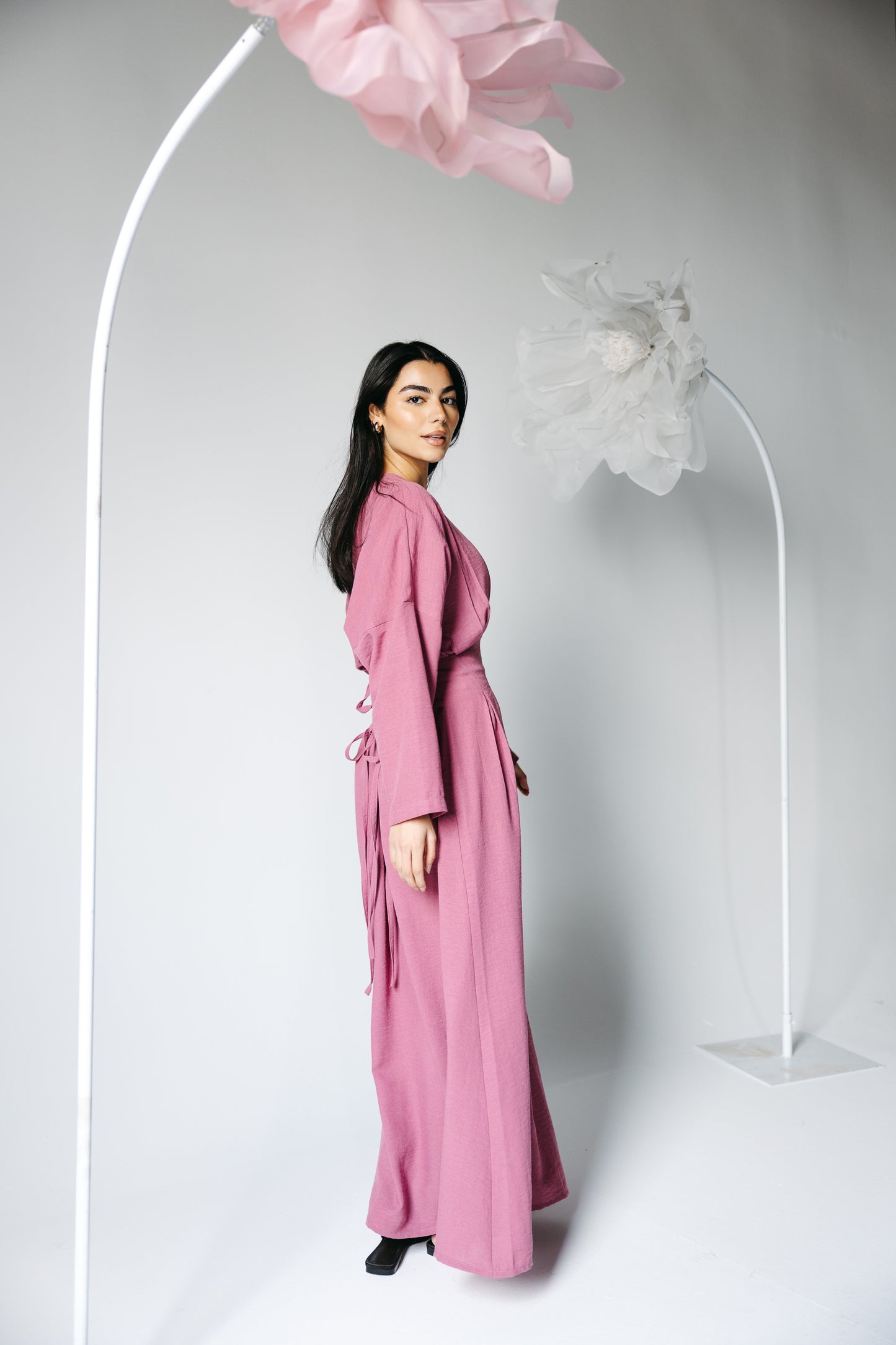 The Blossom Dress in Petal Blush