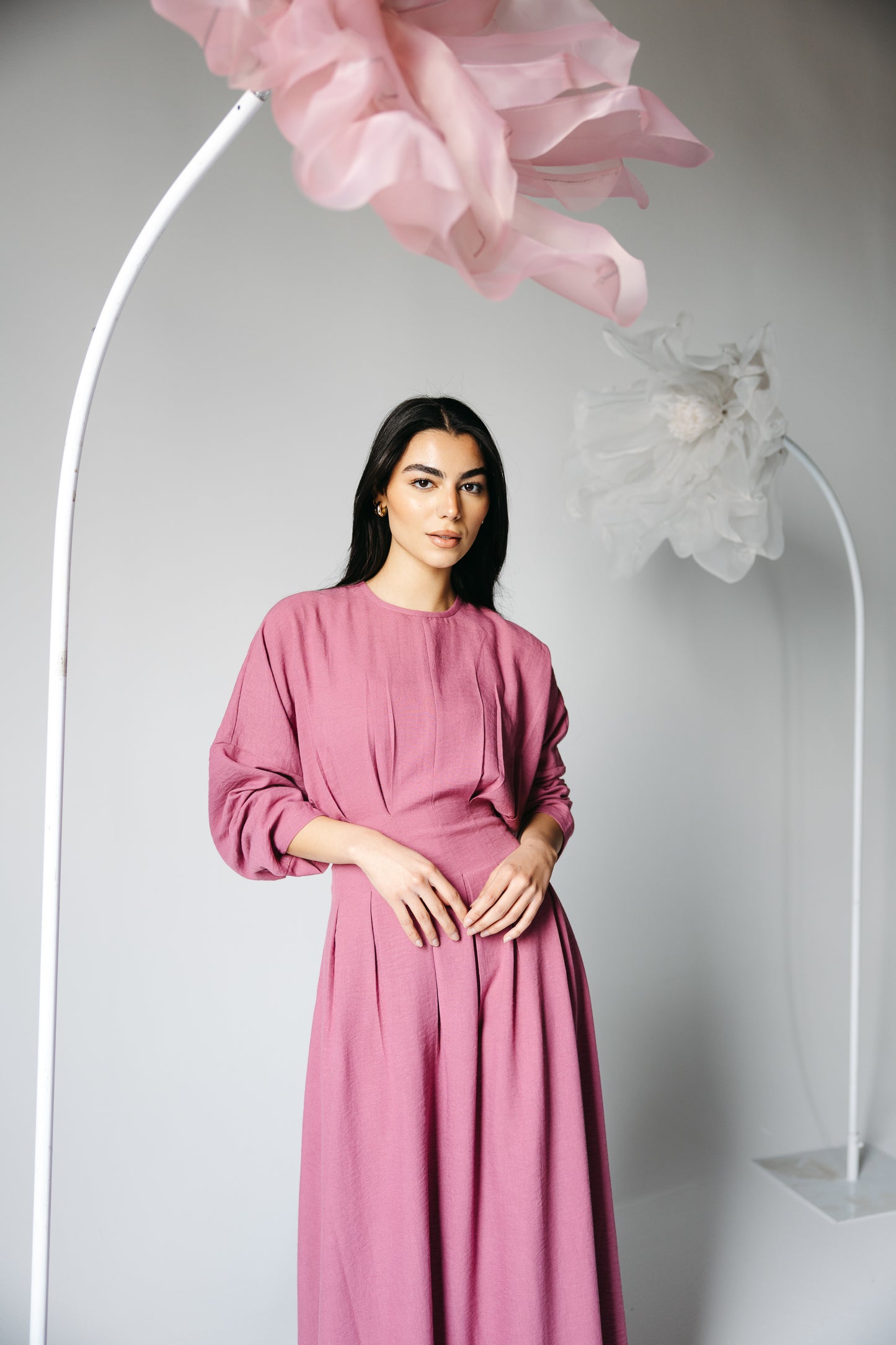 The Blossom Dress in Petal Blush