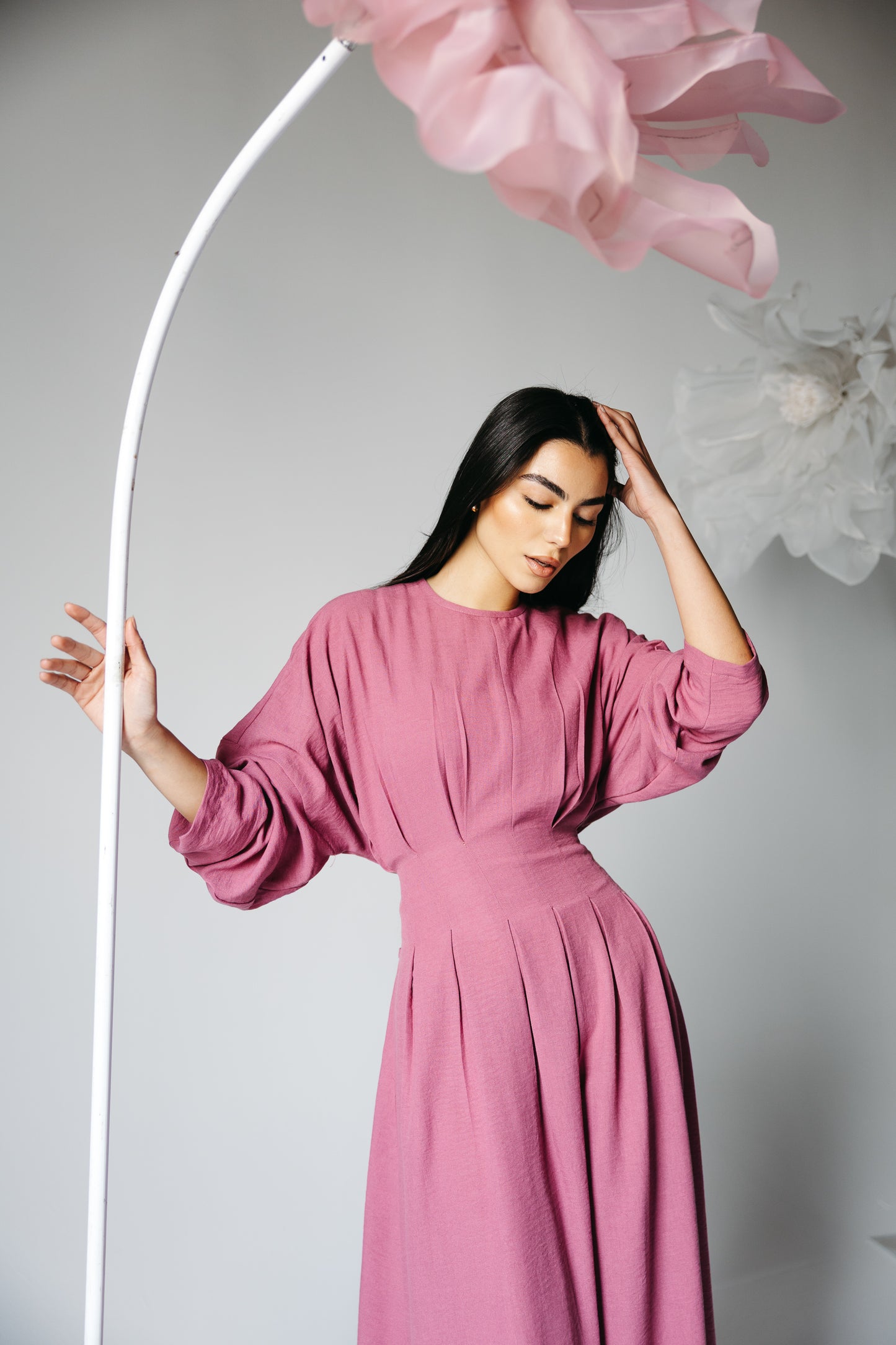 The Blossom Dress in Petal Blush