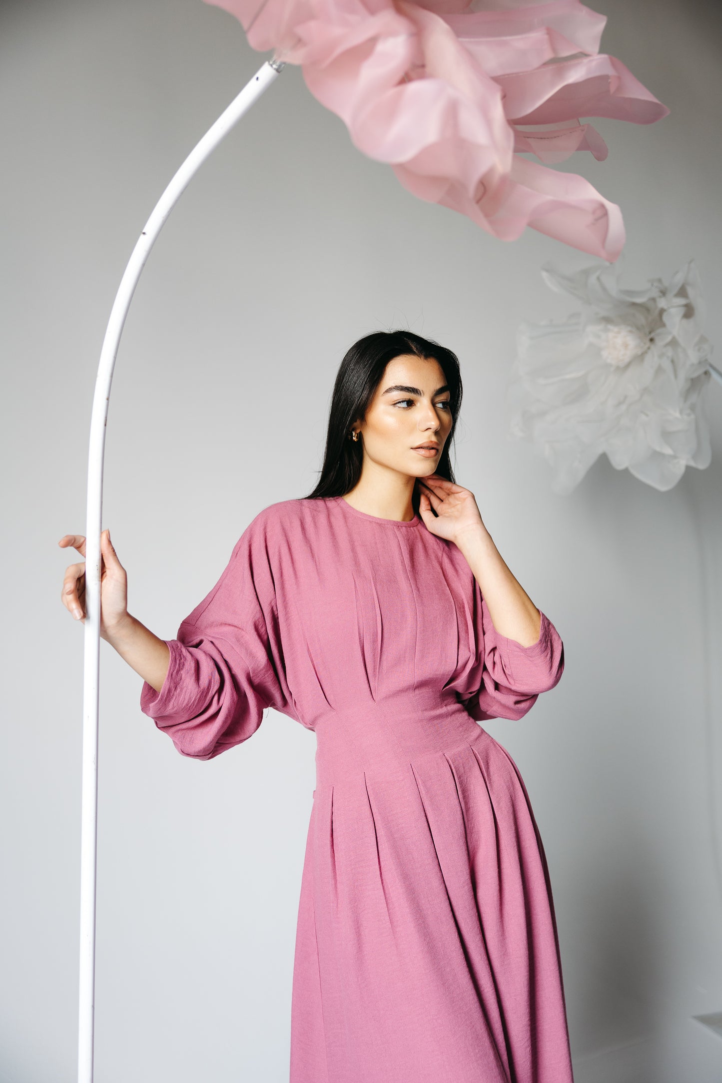 The Blossom Dress in Petal Blush