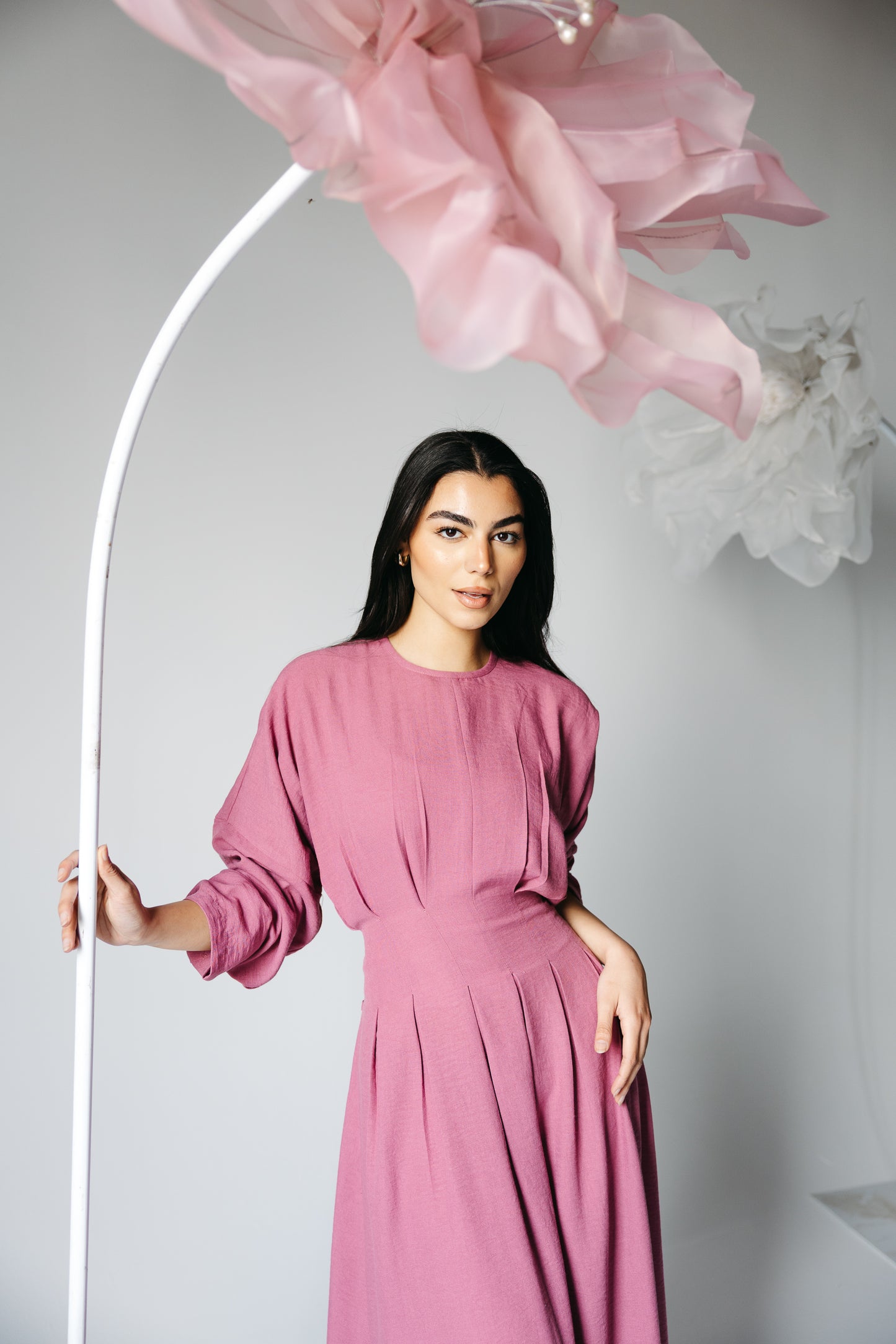 The Blossom Dress in Petal Blush