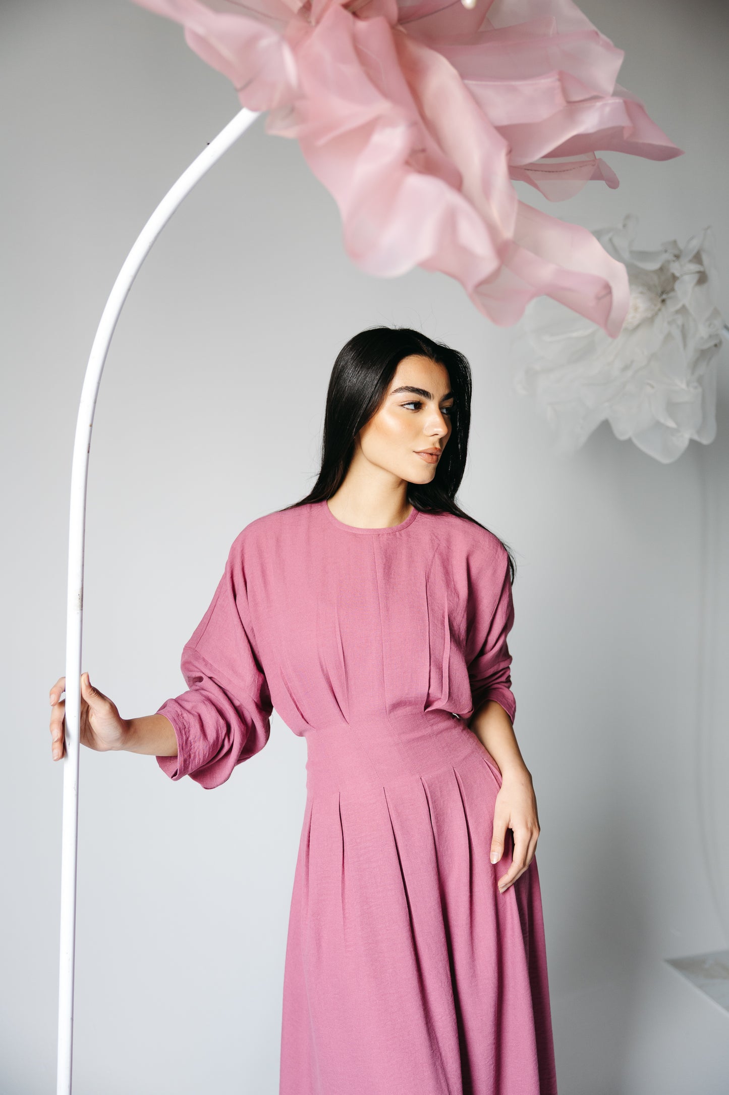 The Blossom Dress in Petal Blush