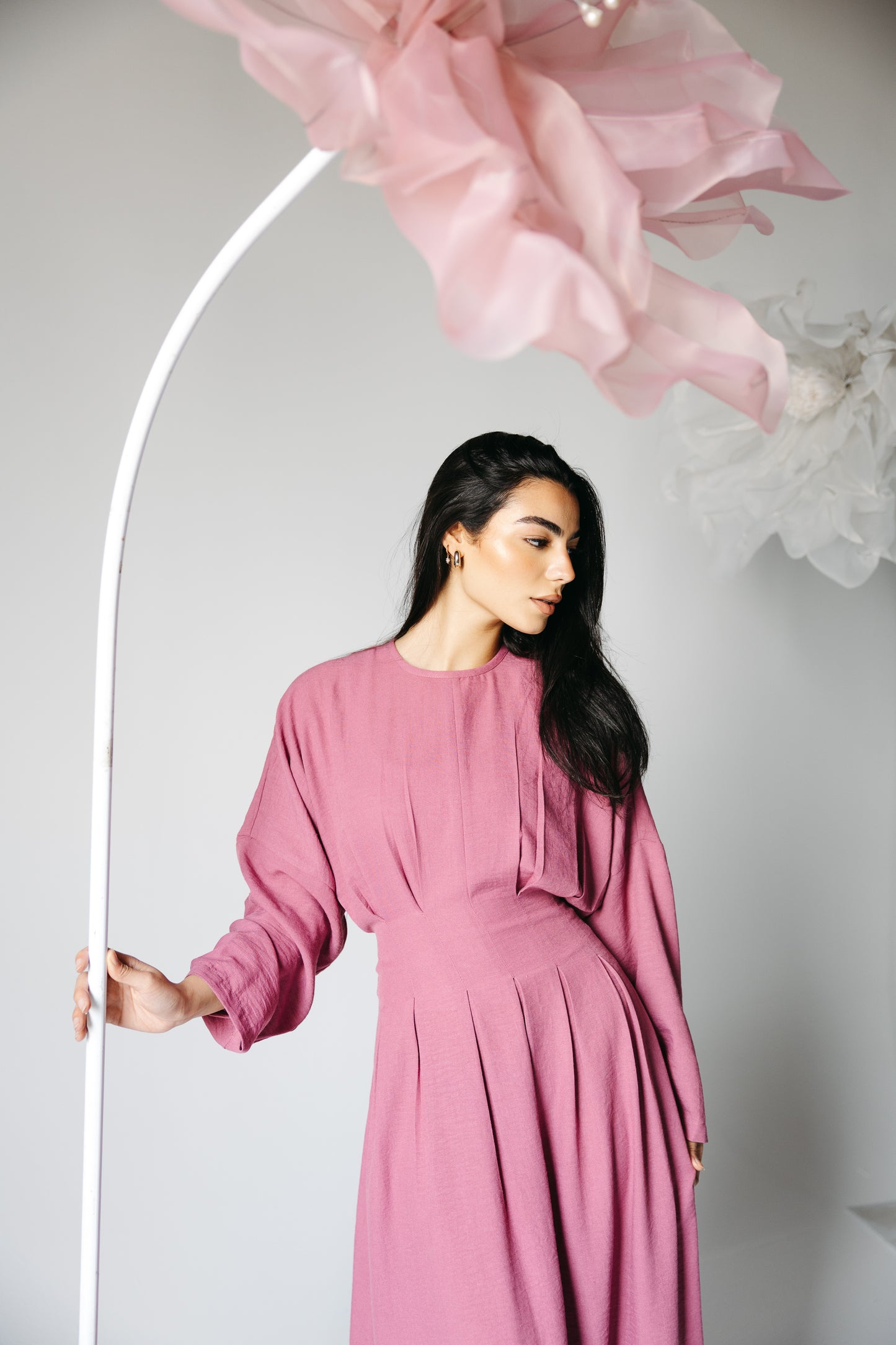 The Blossom Dress in Petal Blush