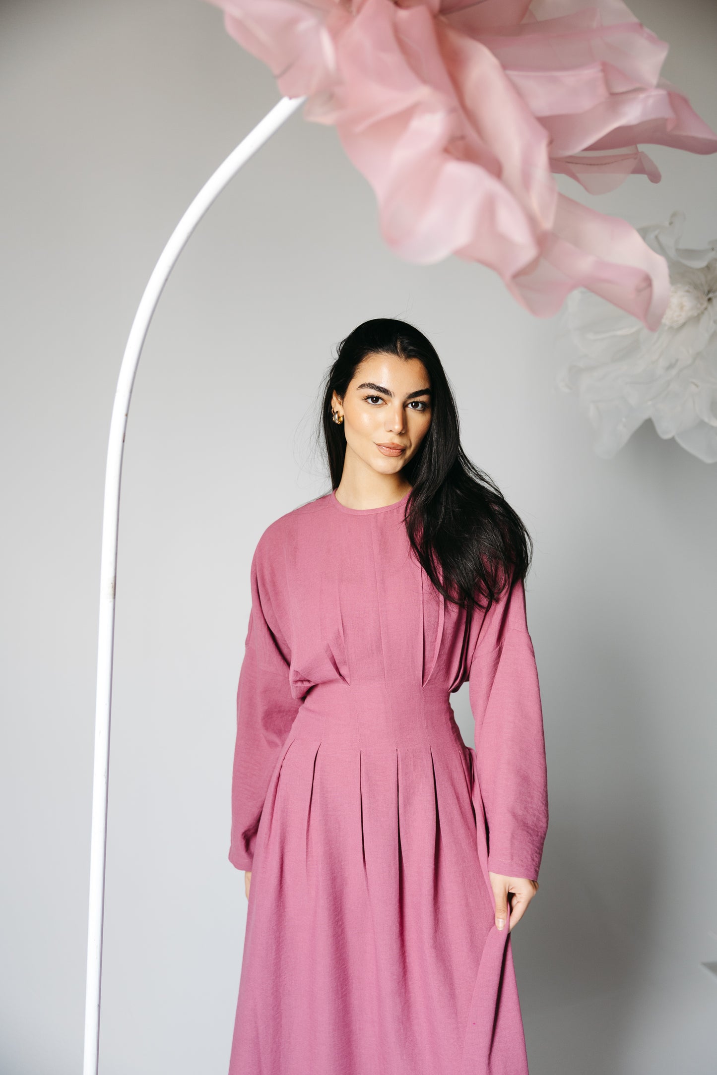 The Blossom Dress in Petal Blush