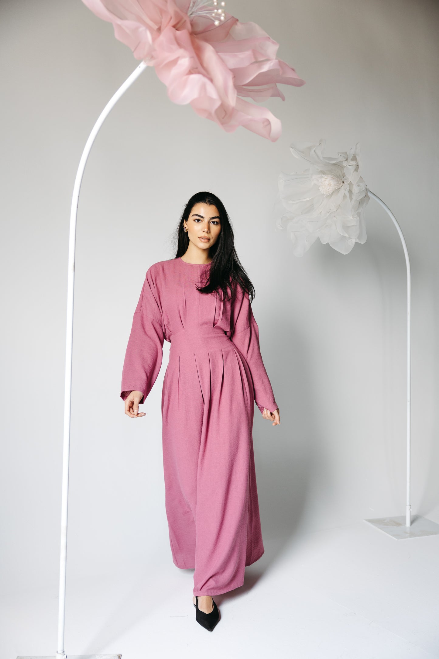 The Blossom Dress in Petal Blush