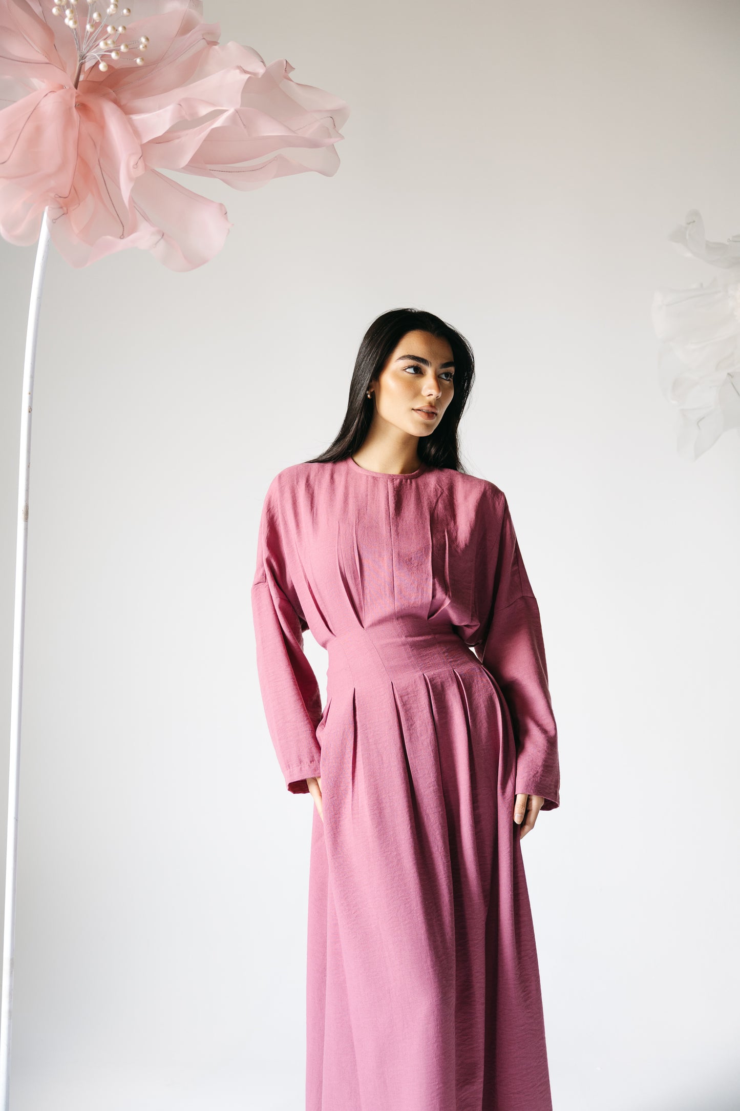 The Blossom Dress in Petal Blush