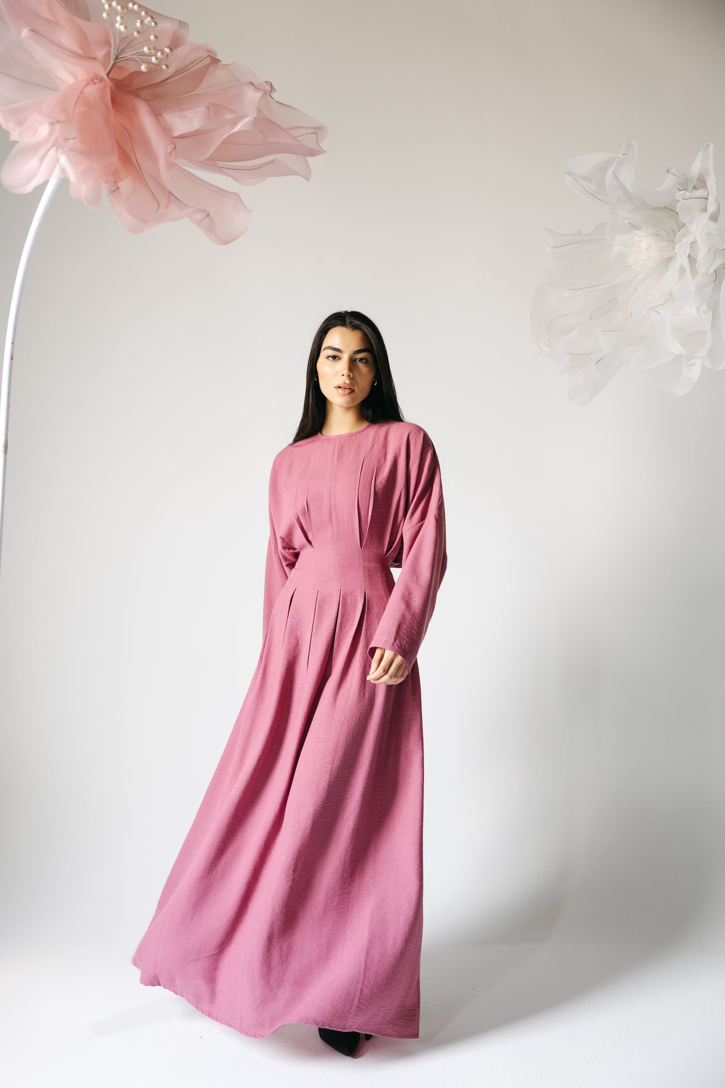 The Blossom Dress in Petal Blush