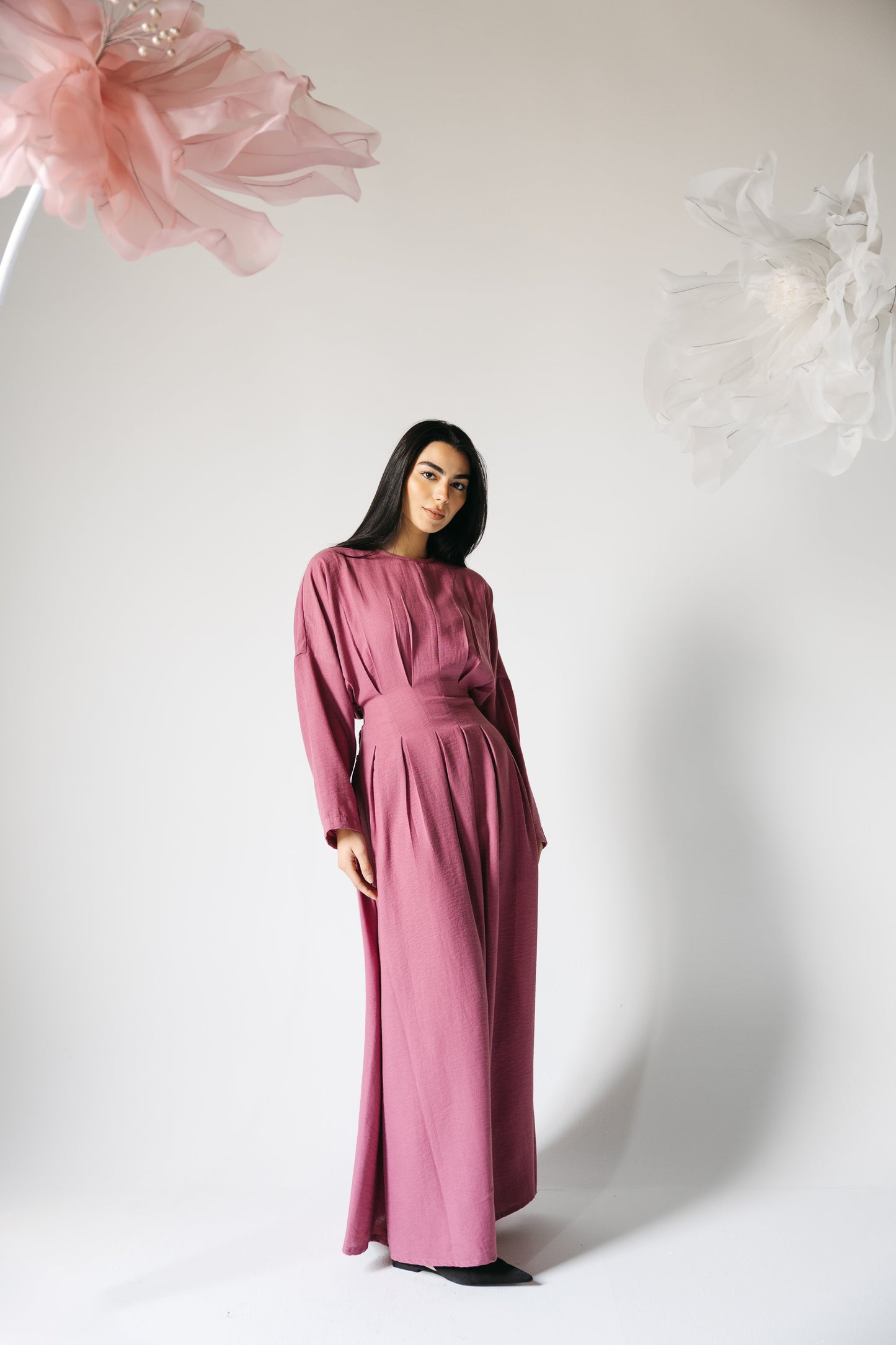 The Blossom Dress in Petal Blush
