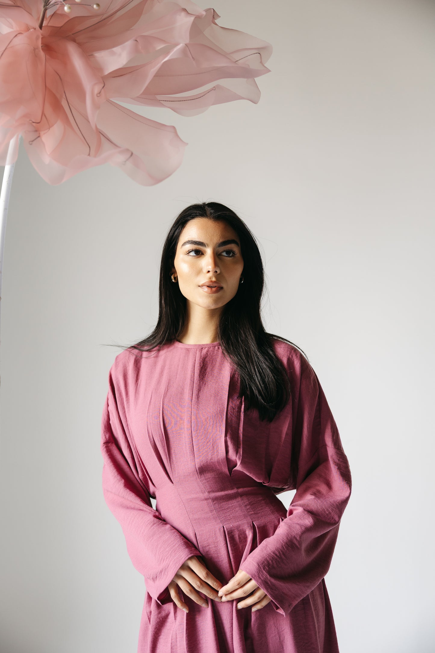 The Blossom Dress in Petal Blush