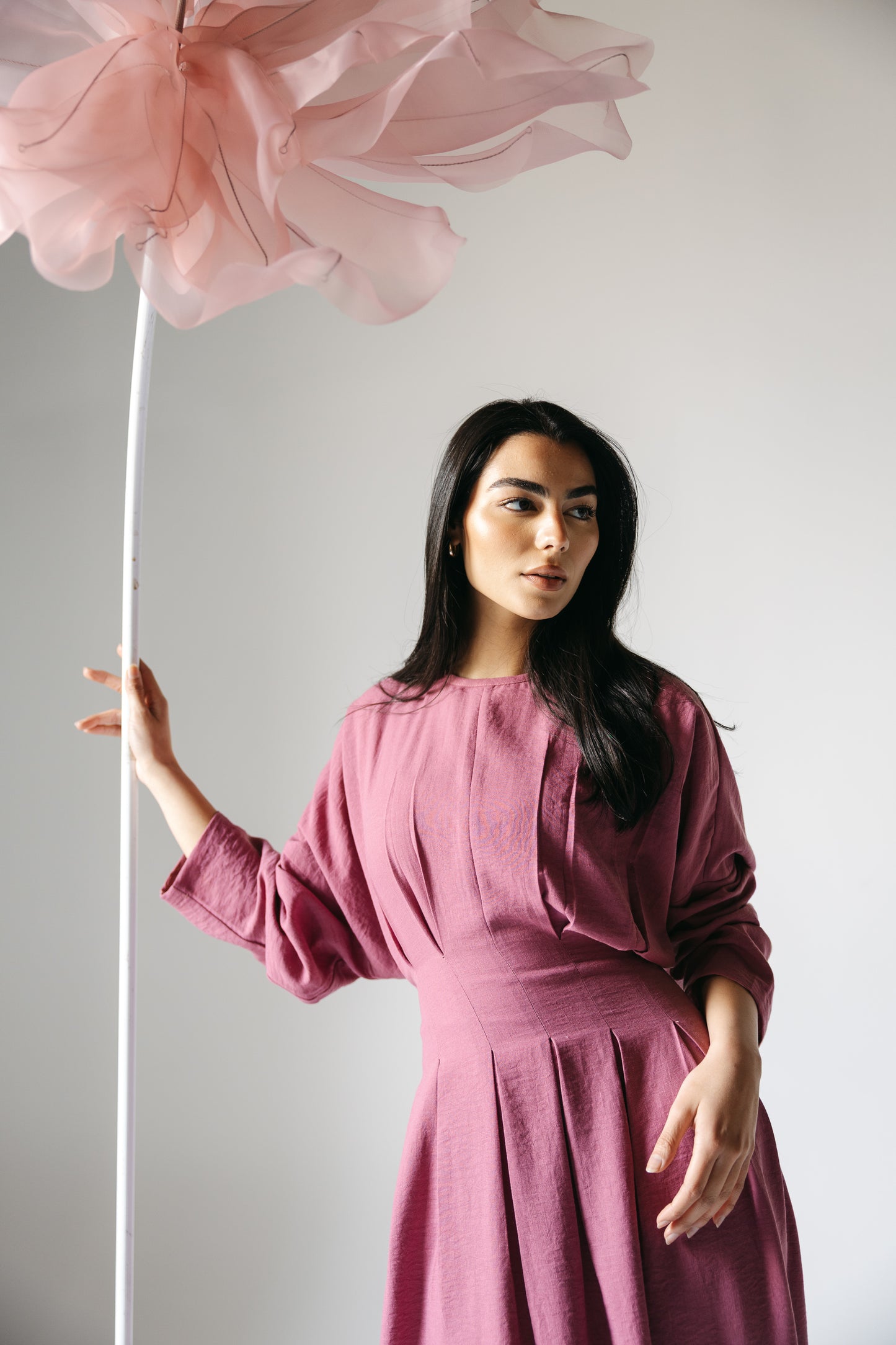 The Blossom Dress in Petal Blush