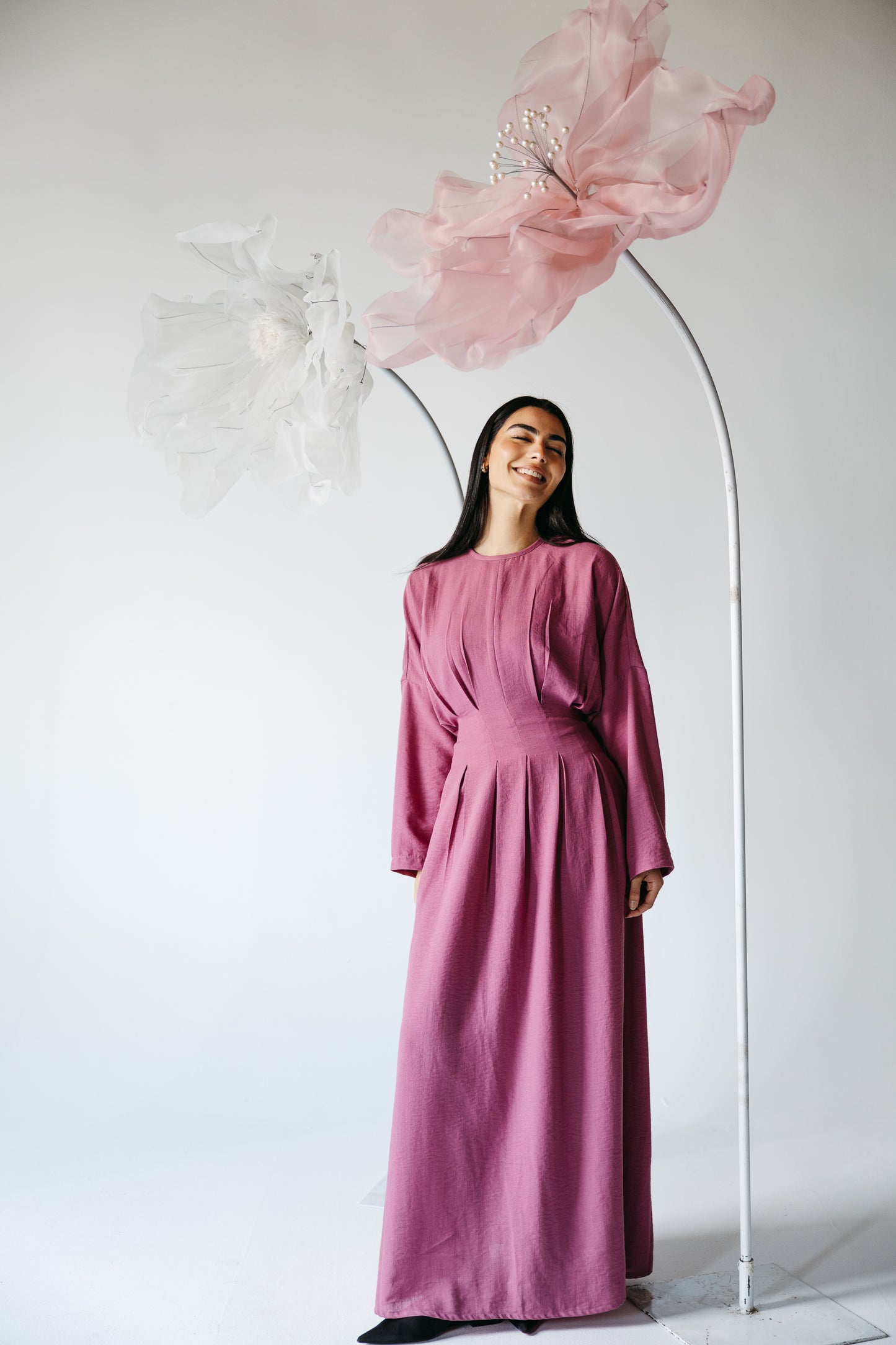 The Blossom Dress in Petal Blush