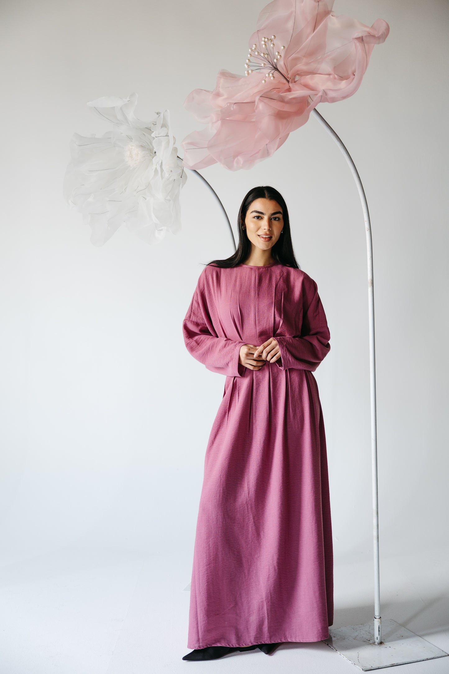 The Blossom Dress in Petal Blush