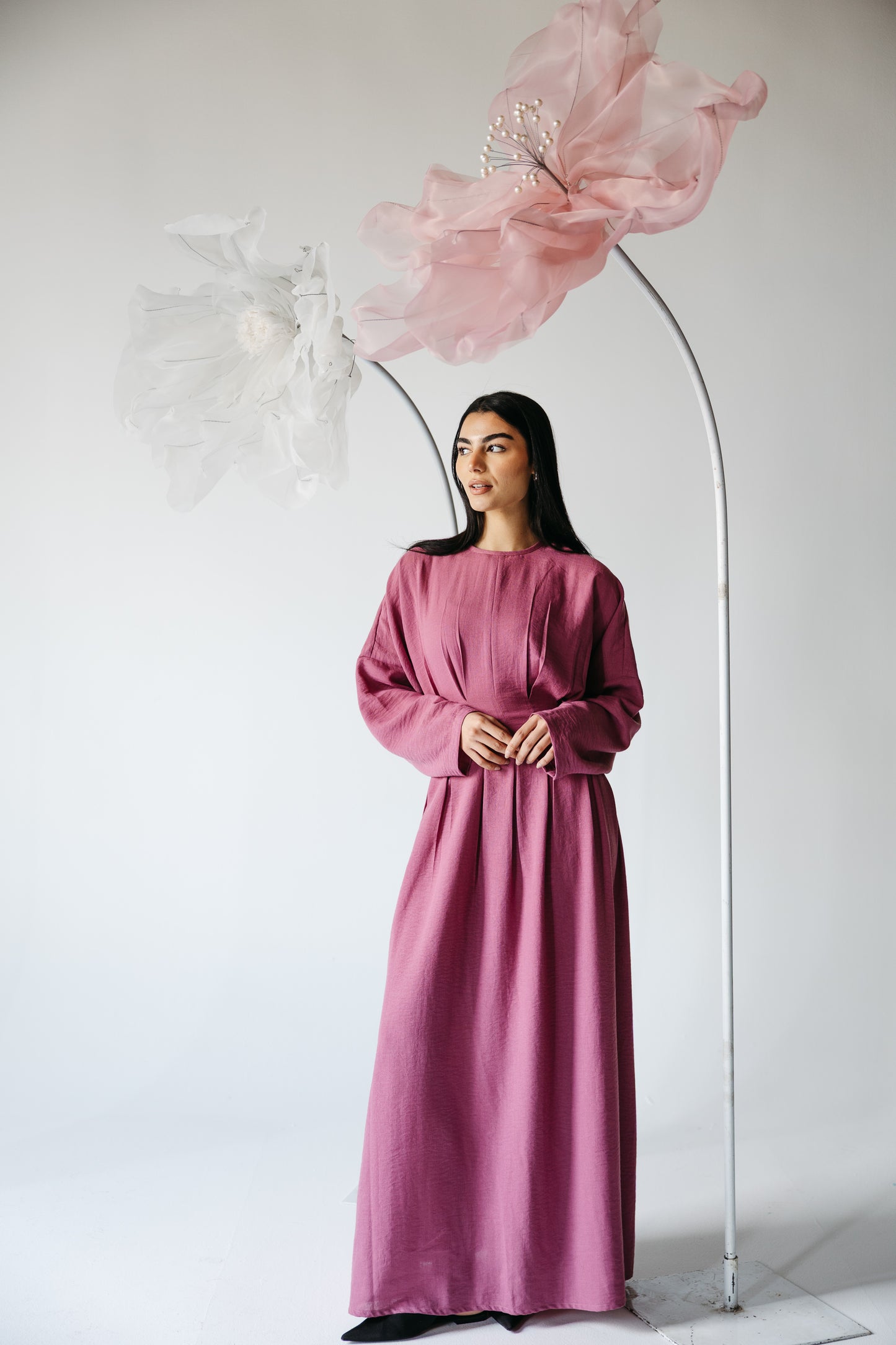 The Blossom Dress in Petal Blush