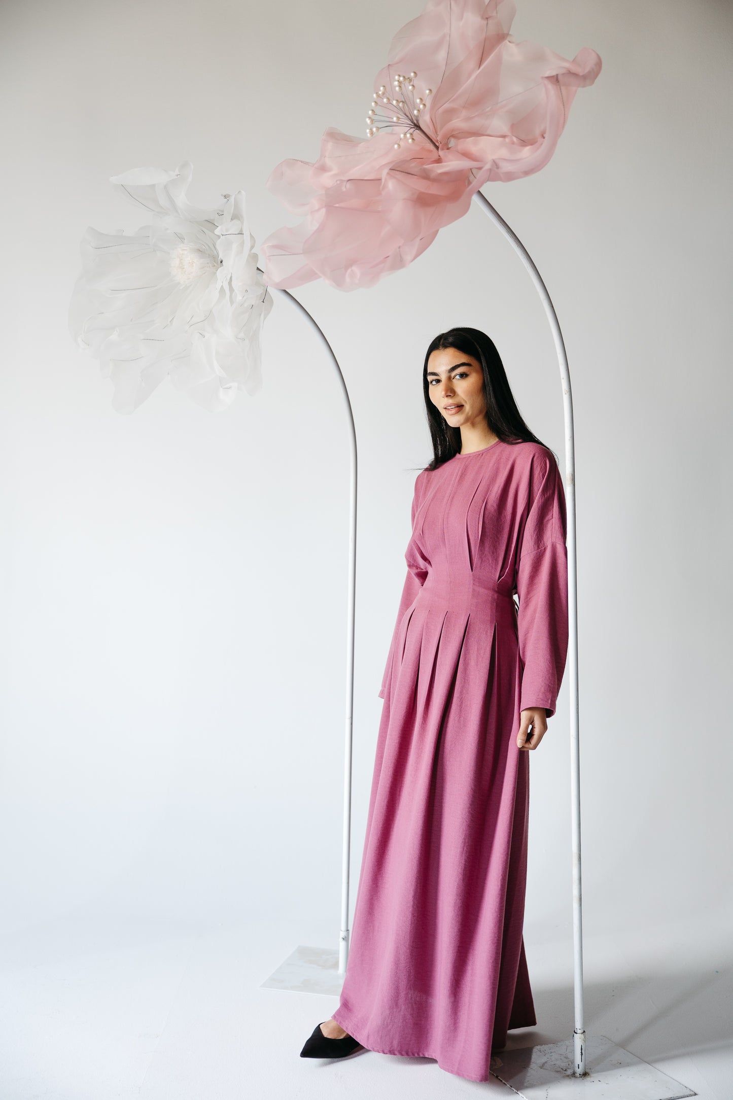 The Blossom Dress in Petal Blush