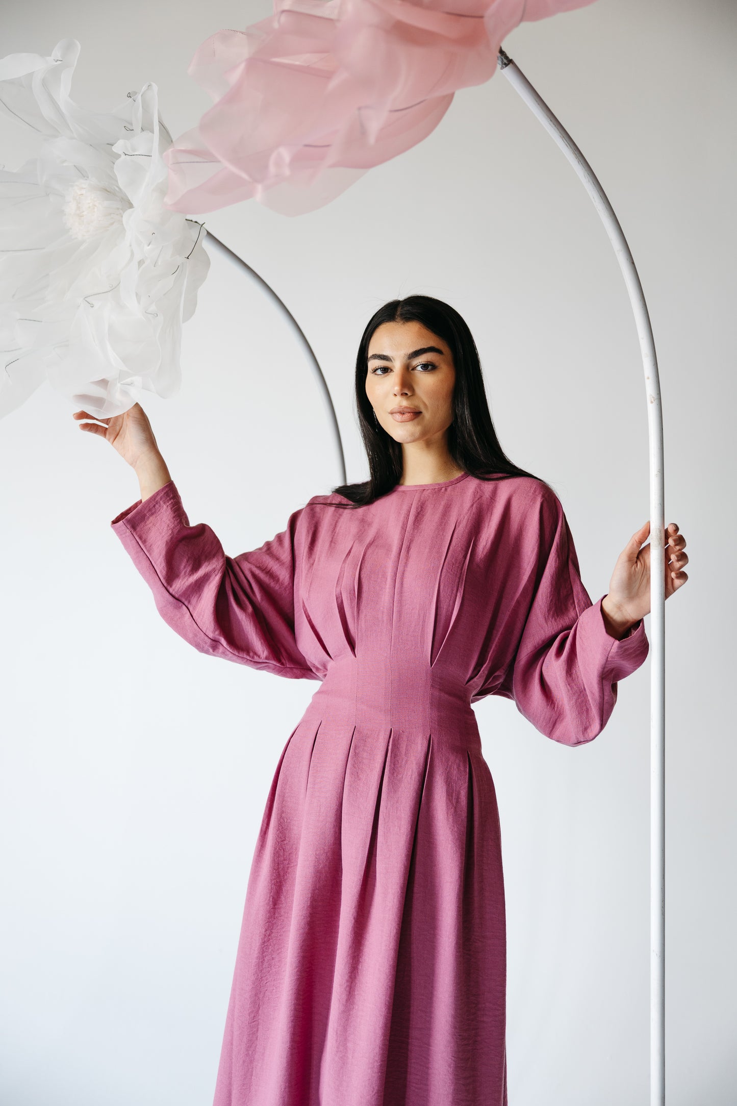The Blossom Dress in Petal Blush
