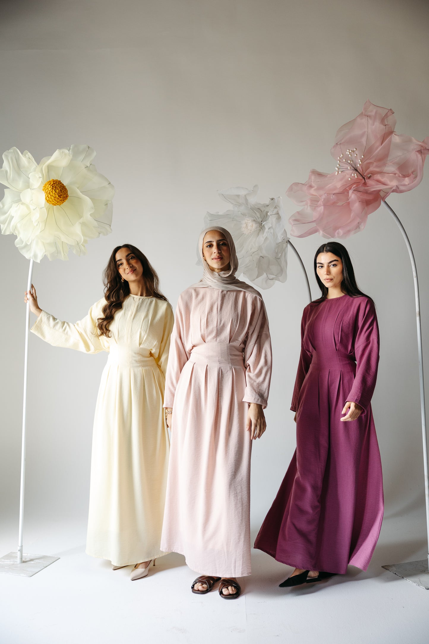The Blossom Dress in Lemon Cream