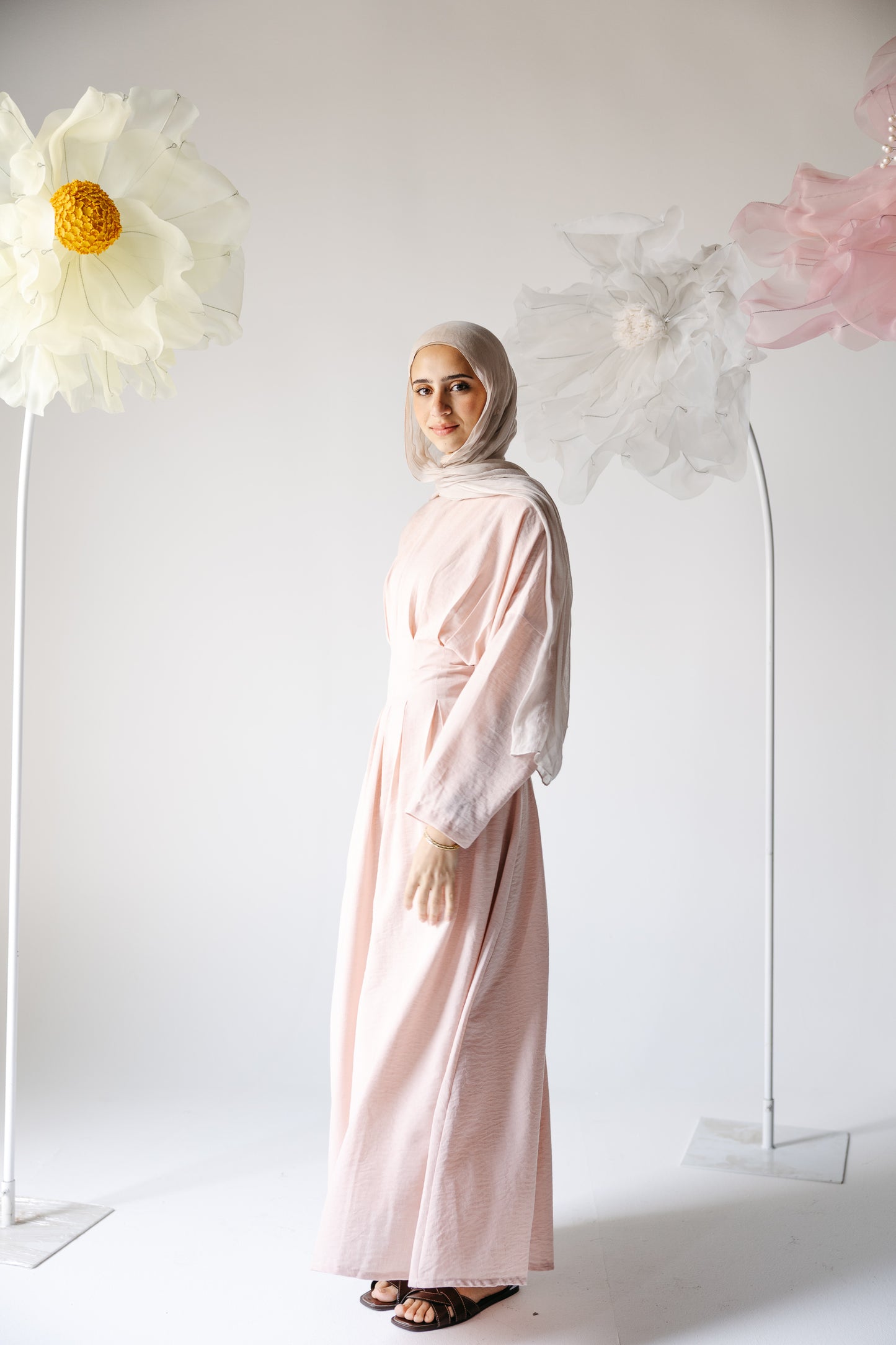 The Blossom Dress in Angel Blush