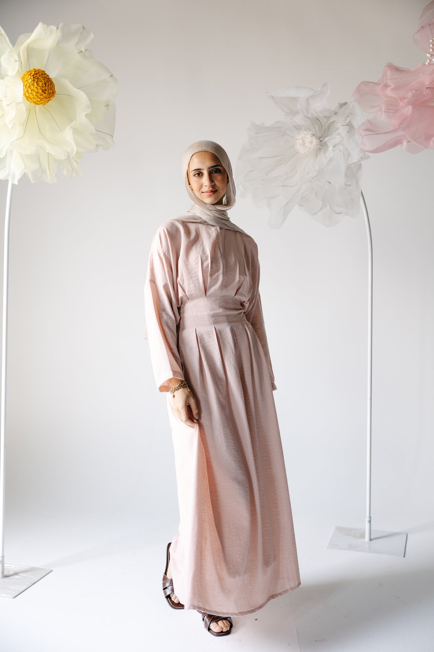 The Blossom Dress in Angel Blush