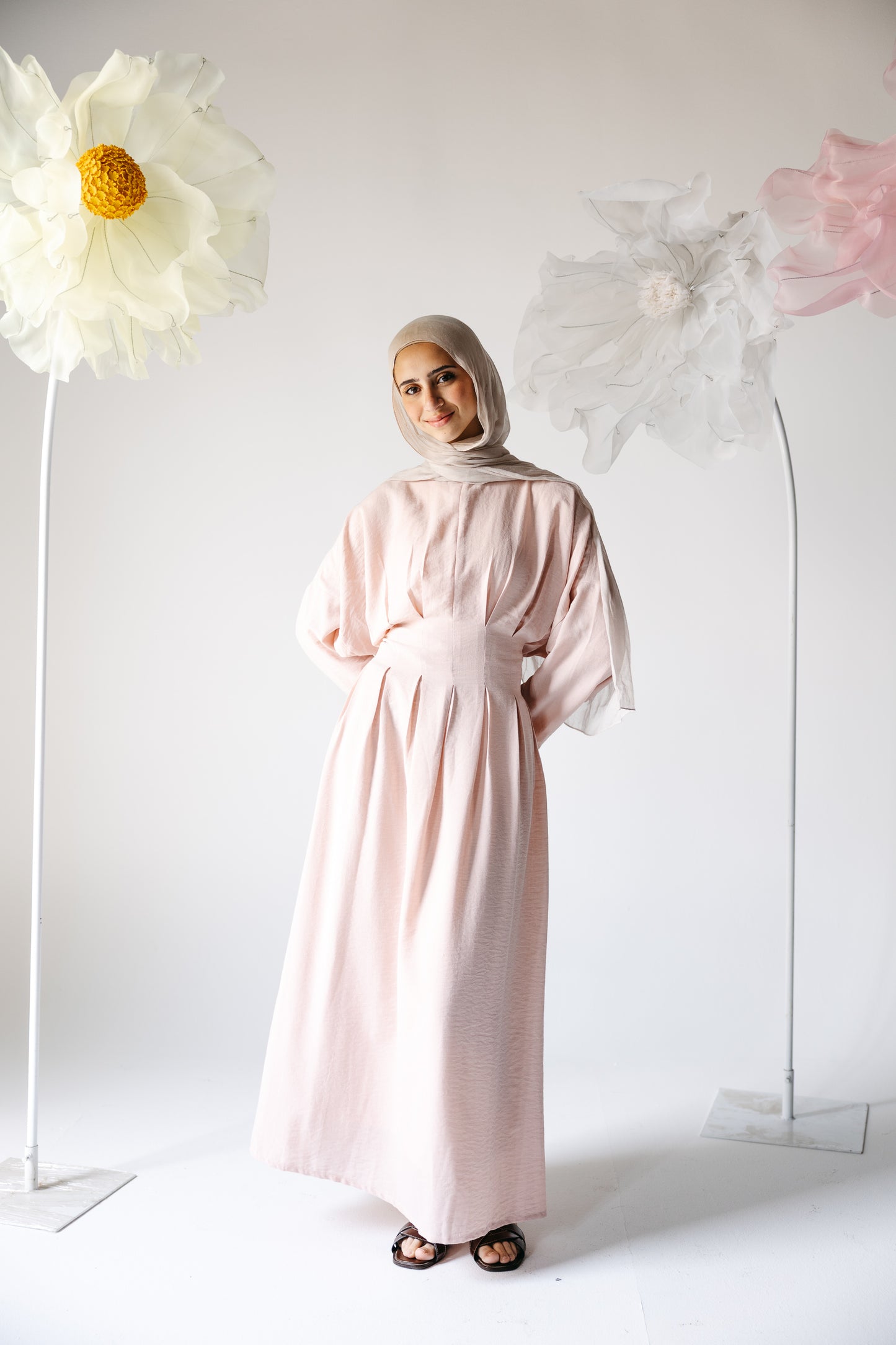 The Blossom Dress in Angel Blush