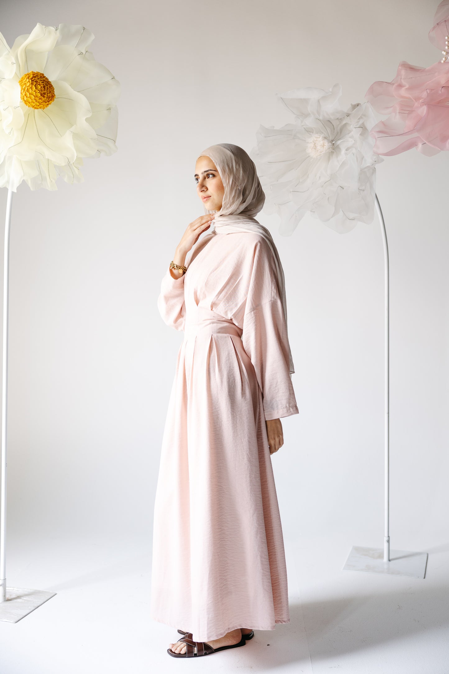 The Blossom Dress in Angel Blush