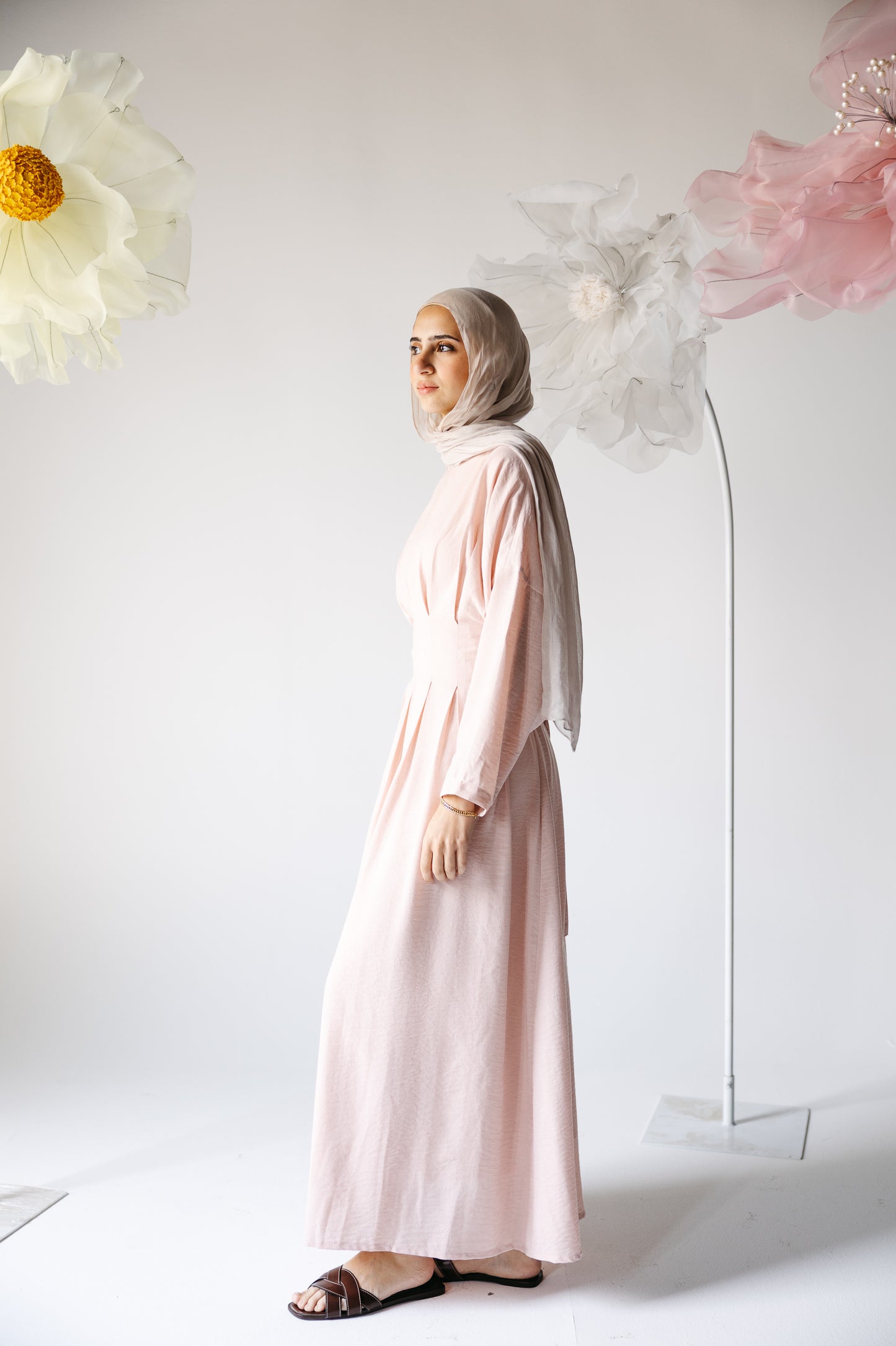 The Blossom Dress in Angel Blush
