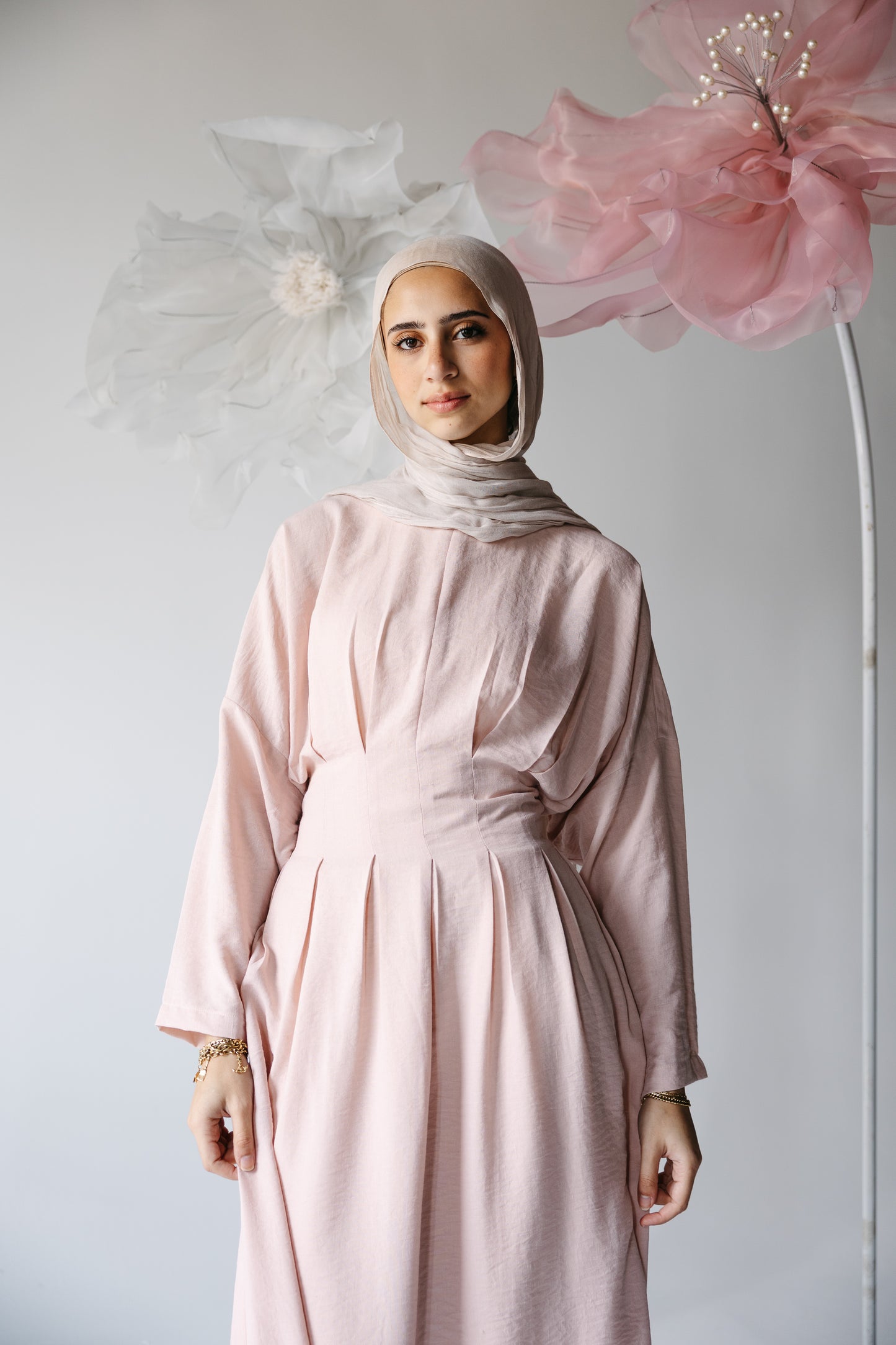 The Blossom Dress in Angel Blush