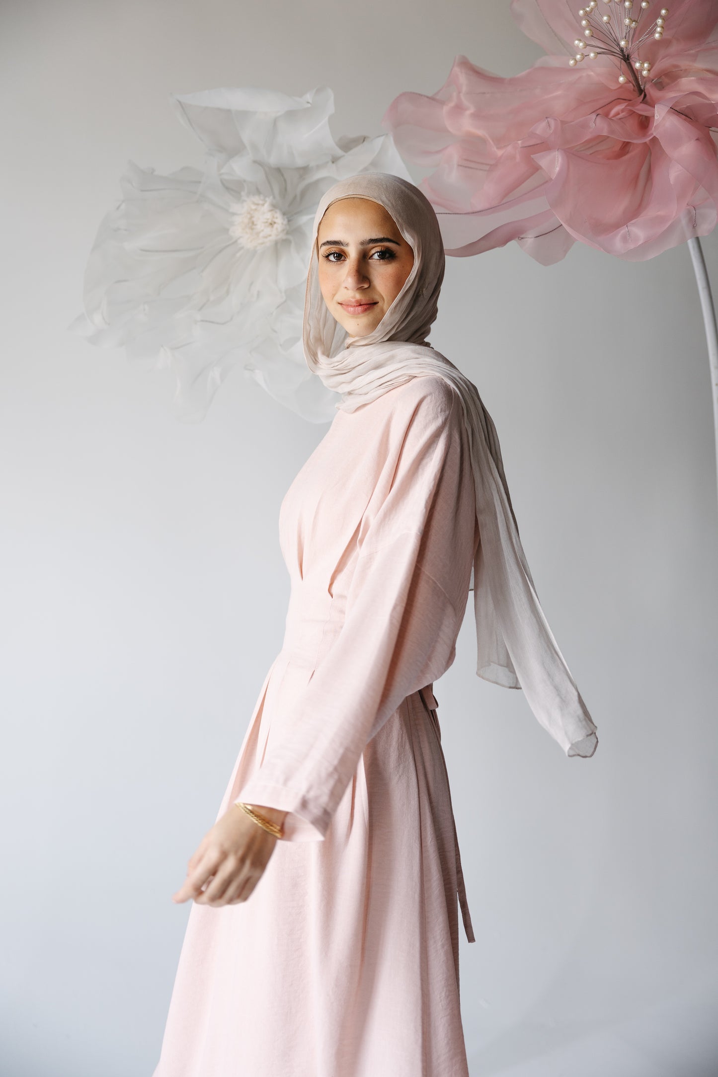 The Blossom Dress in Angel Blush