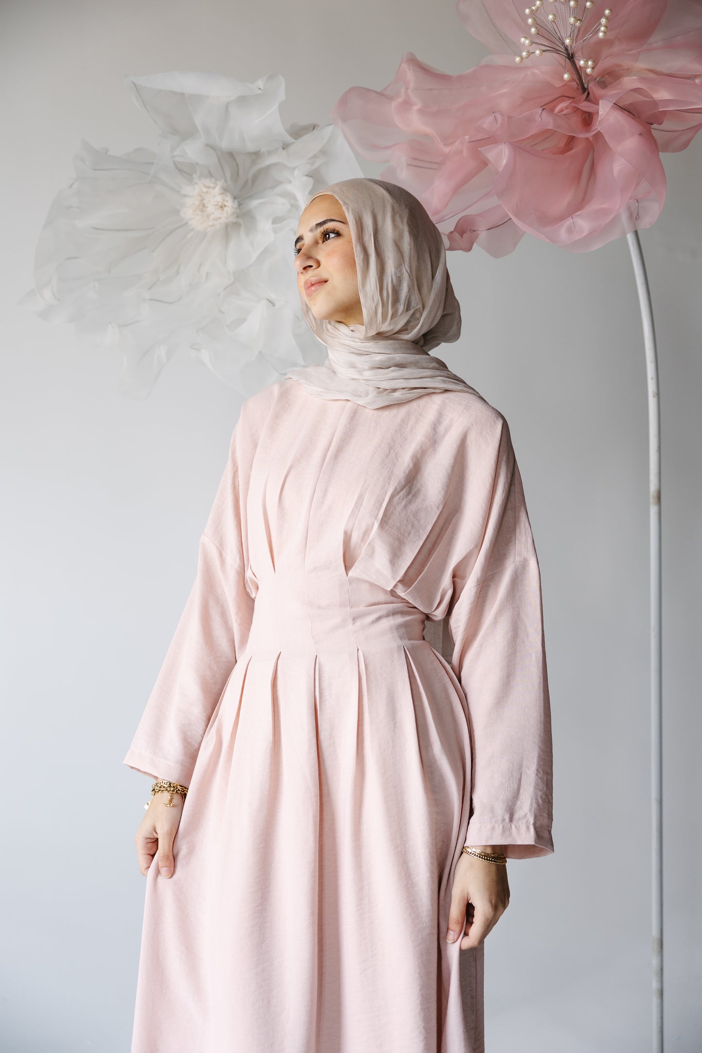 The Blossom Dress in Angel Blush